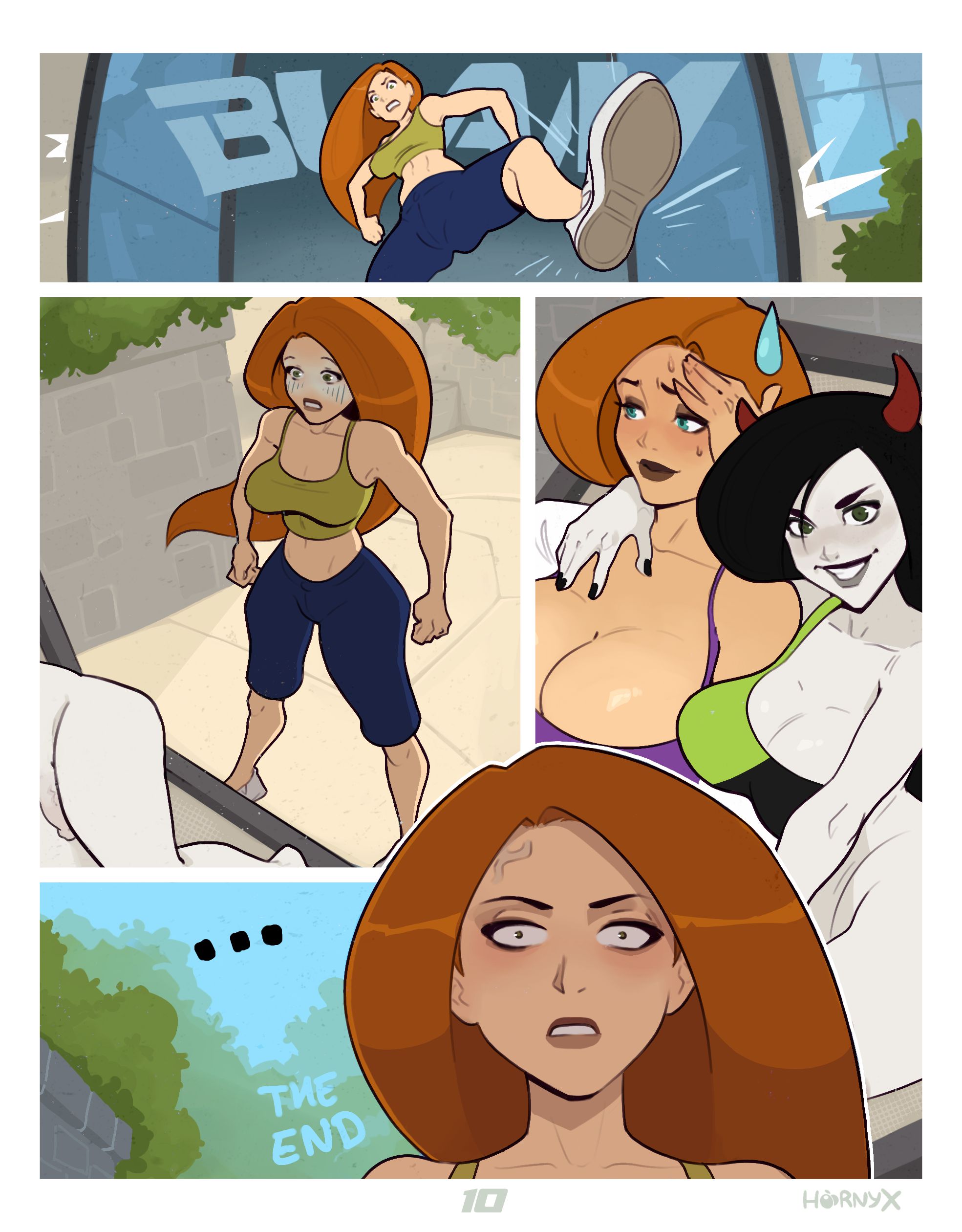 MILF Possible (Kim Possible) [HornyX] 1.5 . MILF Possible - Shemale - Chapter 1 (Kim Possible) [HornyX] – page 12