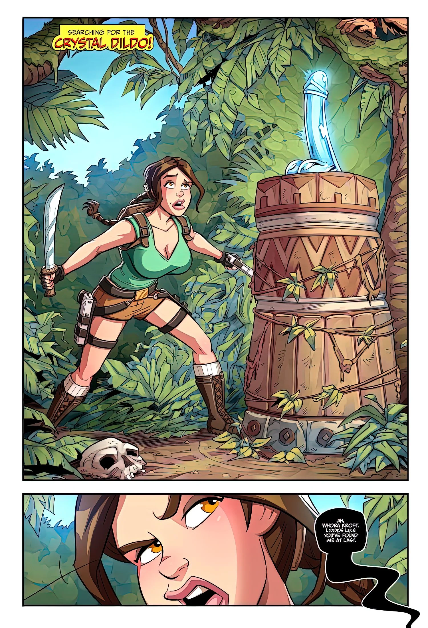 Tomb Tart (Tomb Raider) [JABComix] 1 . Tomb Tart - Chapter 1 (Tomb Raider) [JABComix] – page 4