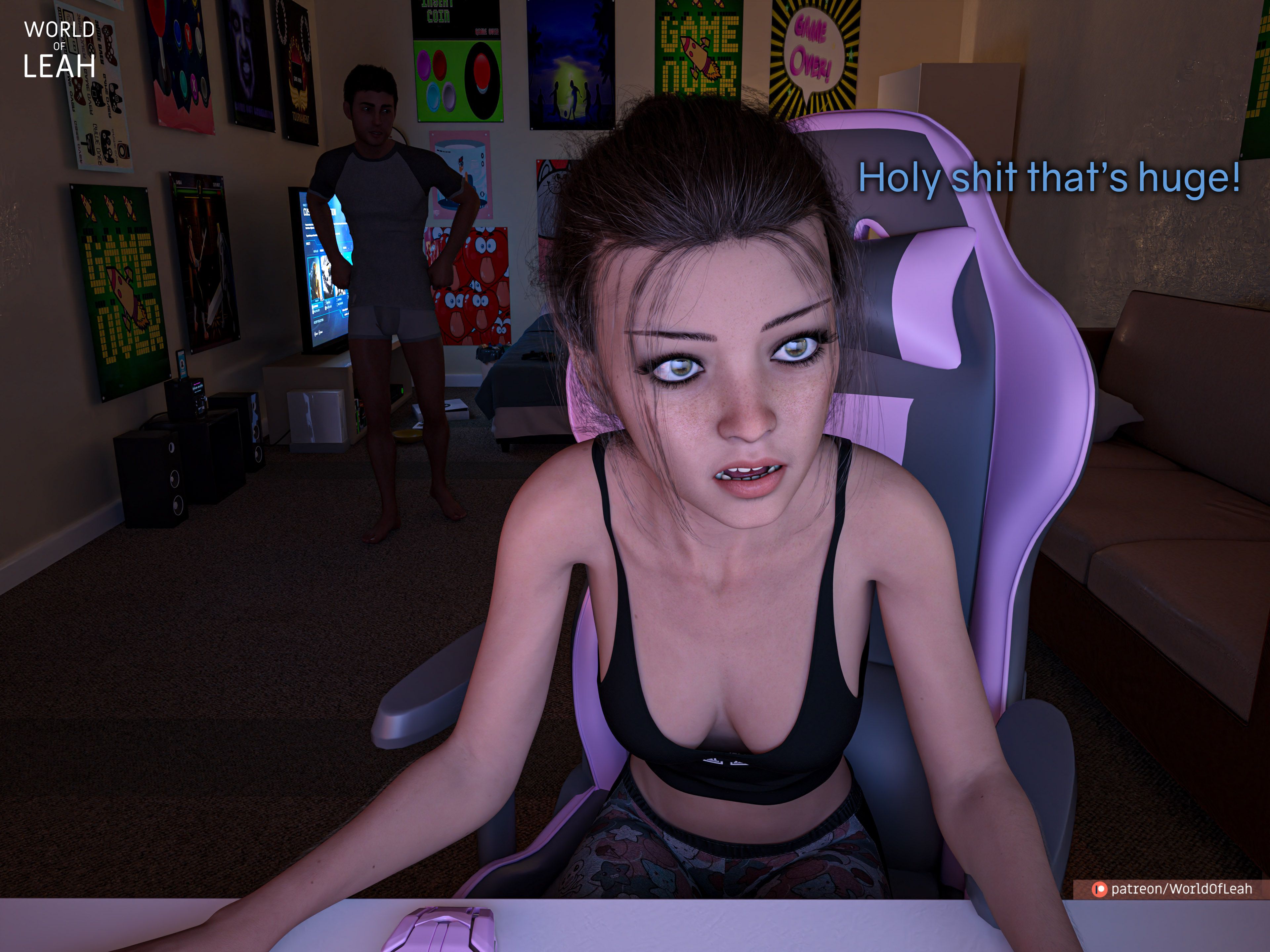 World Of Leah 4.1 . Big Dicks on Cam - [World Of Leah] – page 7