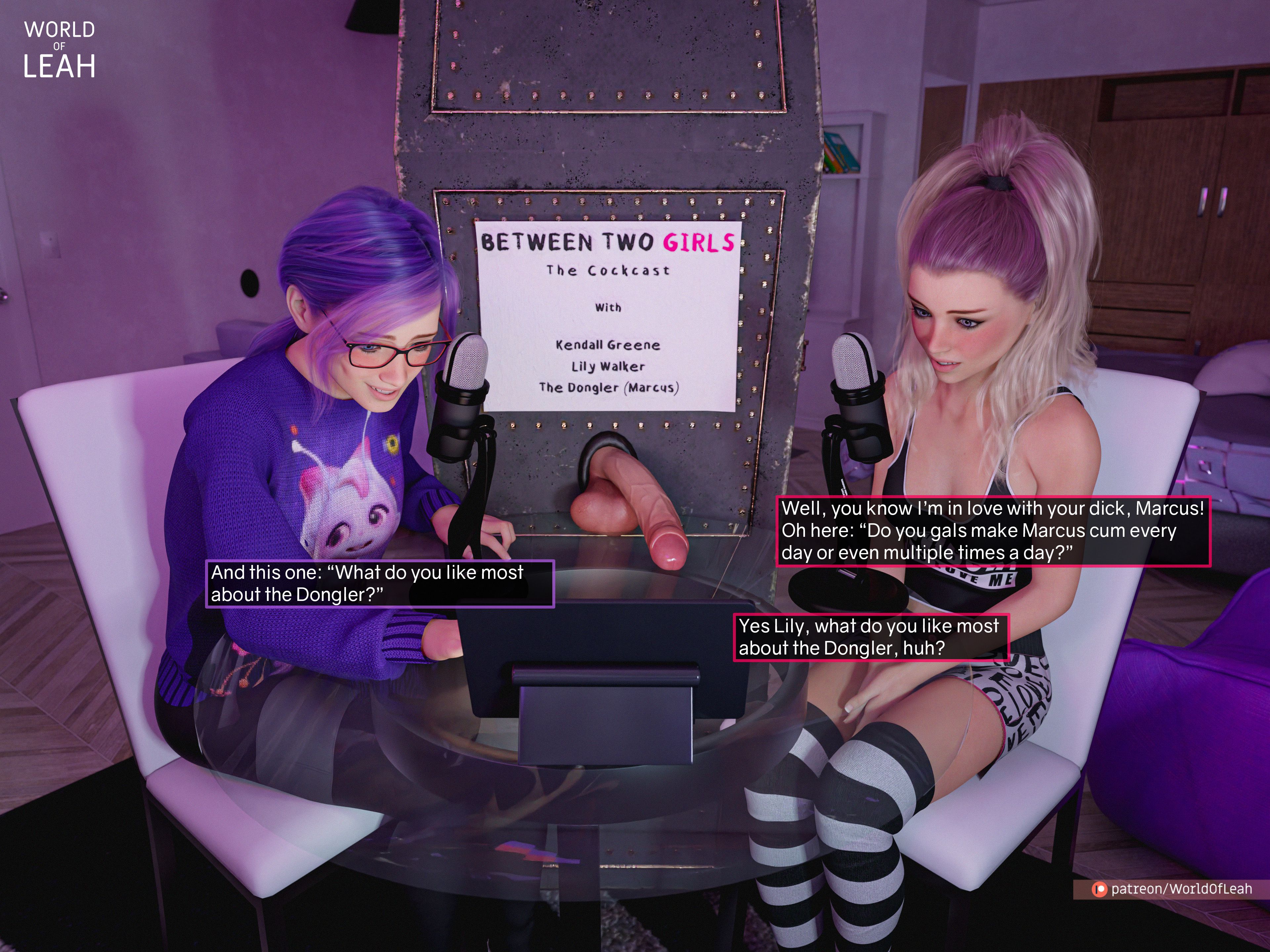World Of Leah 3.15 . Between Two Girls - Part 1 - [World Of Leah] – page 12