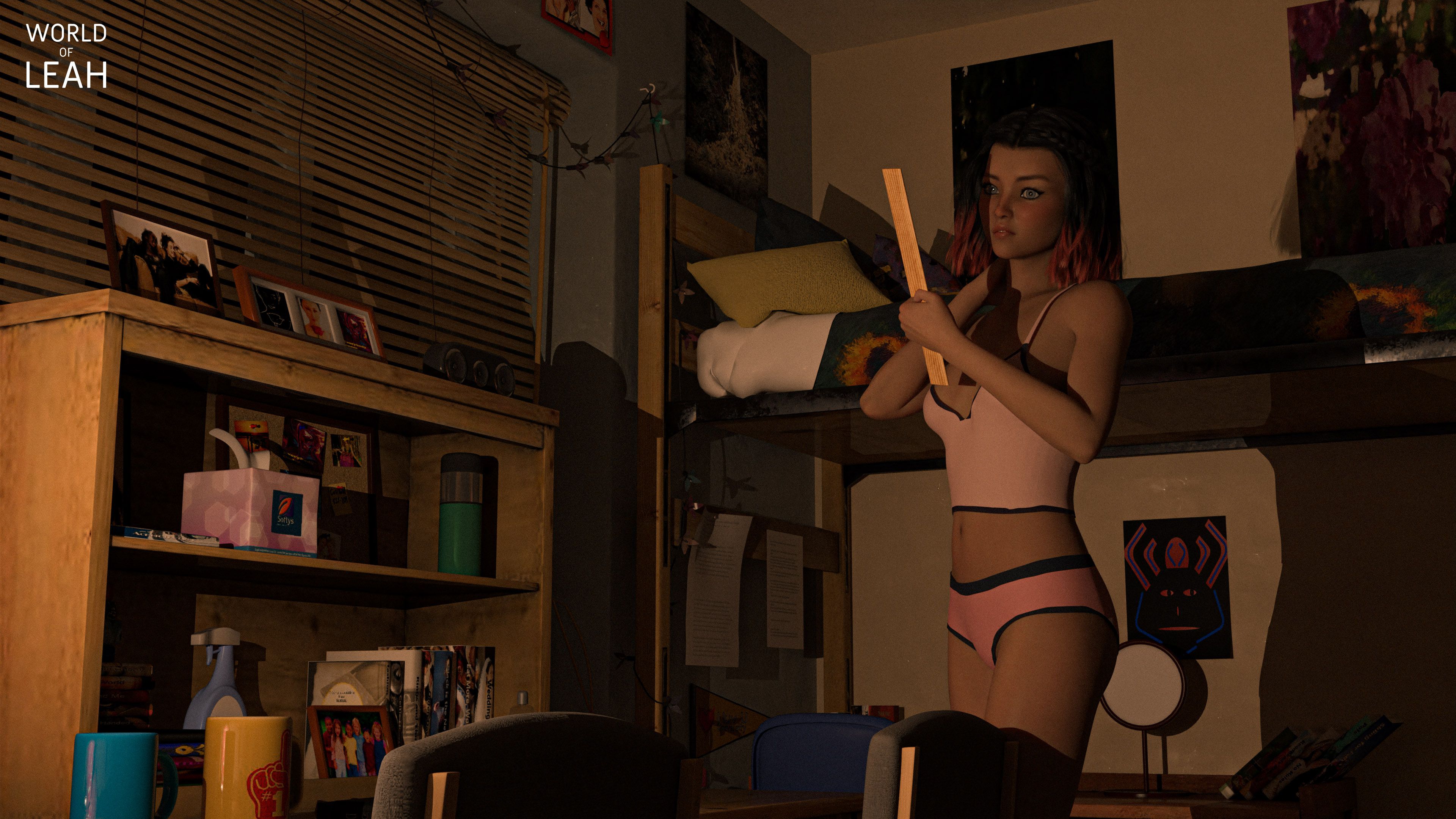 World Of Leah 3.2 . Night Time Secret - Textless - [World Of Leah] – page 16