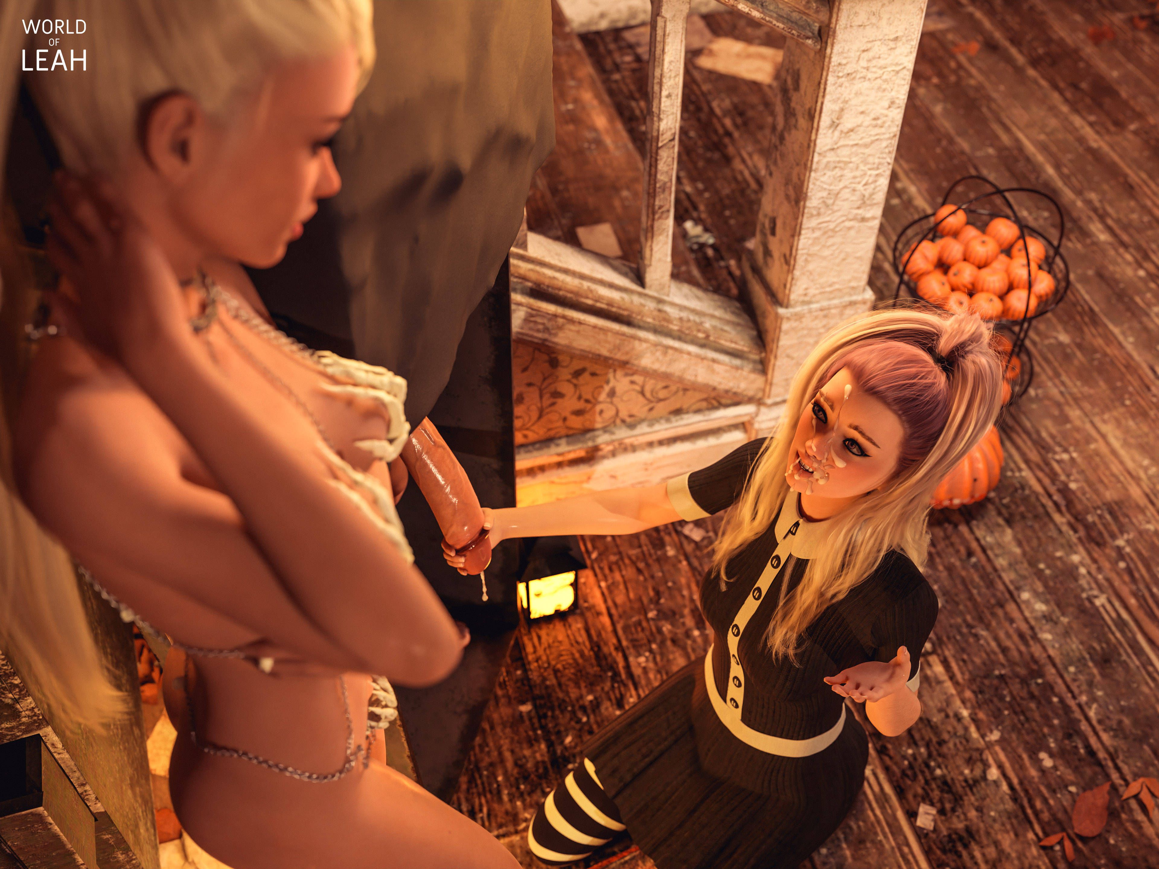 World Of Leah 3.5 . Cock Worship Lessons - Extras - [World Of Leah] – page 11