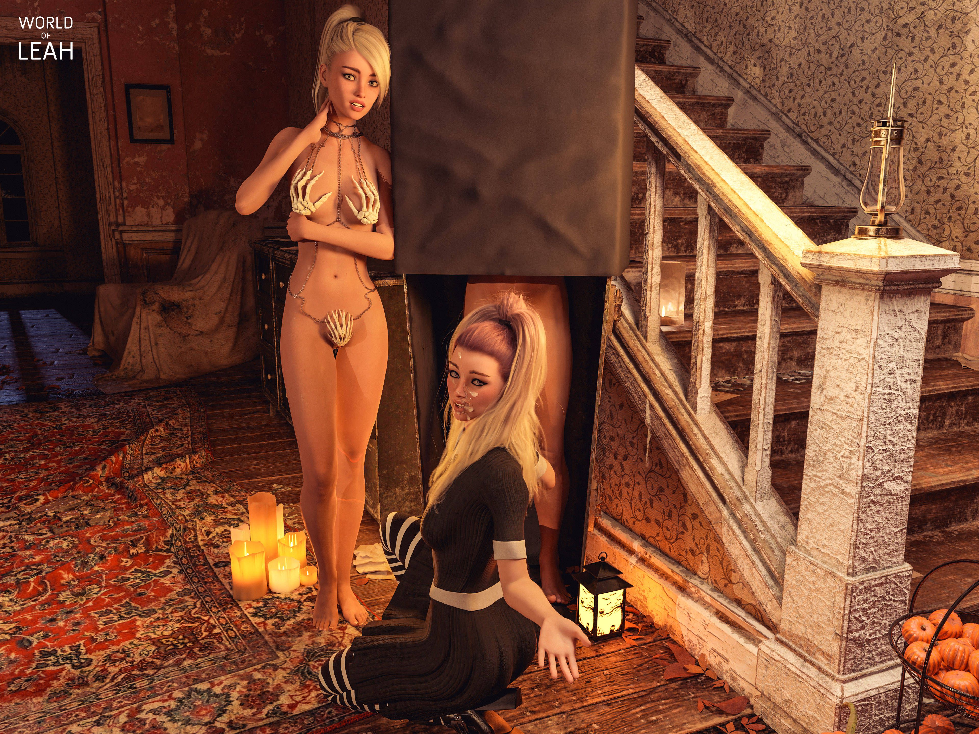 World Of Leah 3.5 . Cock Worship Lessons - Extras - [World Of Leah] – page 12