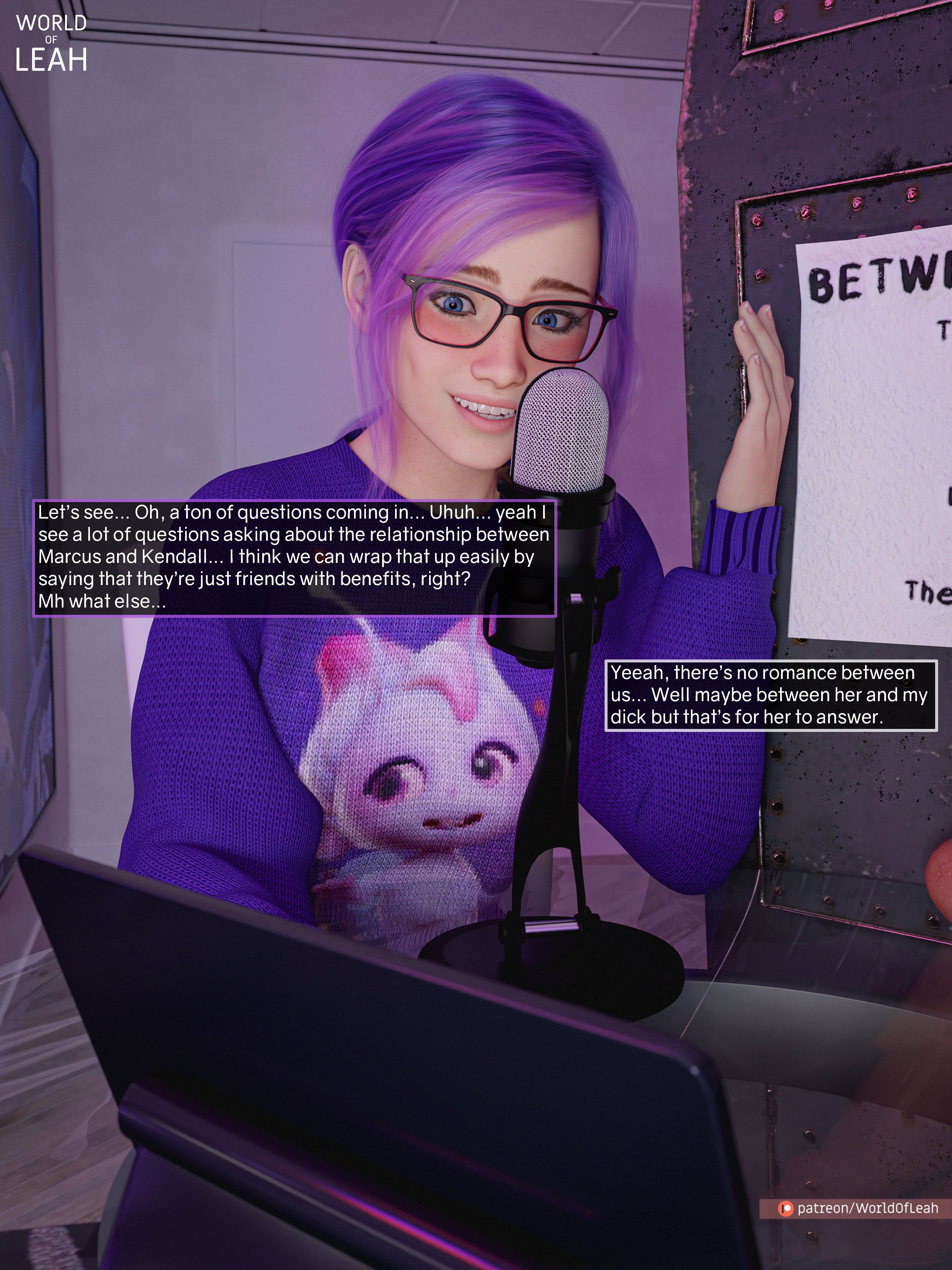 World Of Leah 3.6 . Between Two Girls - Episode 01 - [World Of Leah] – page 11