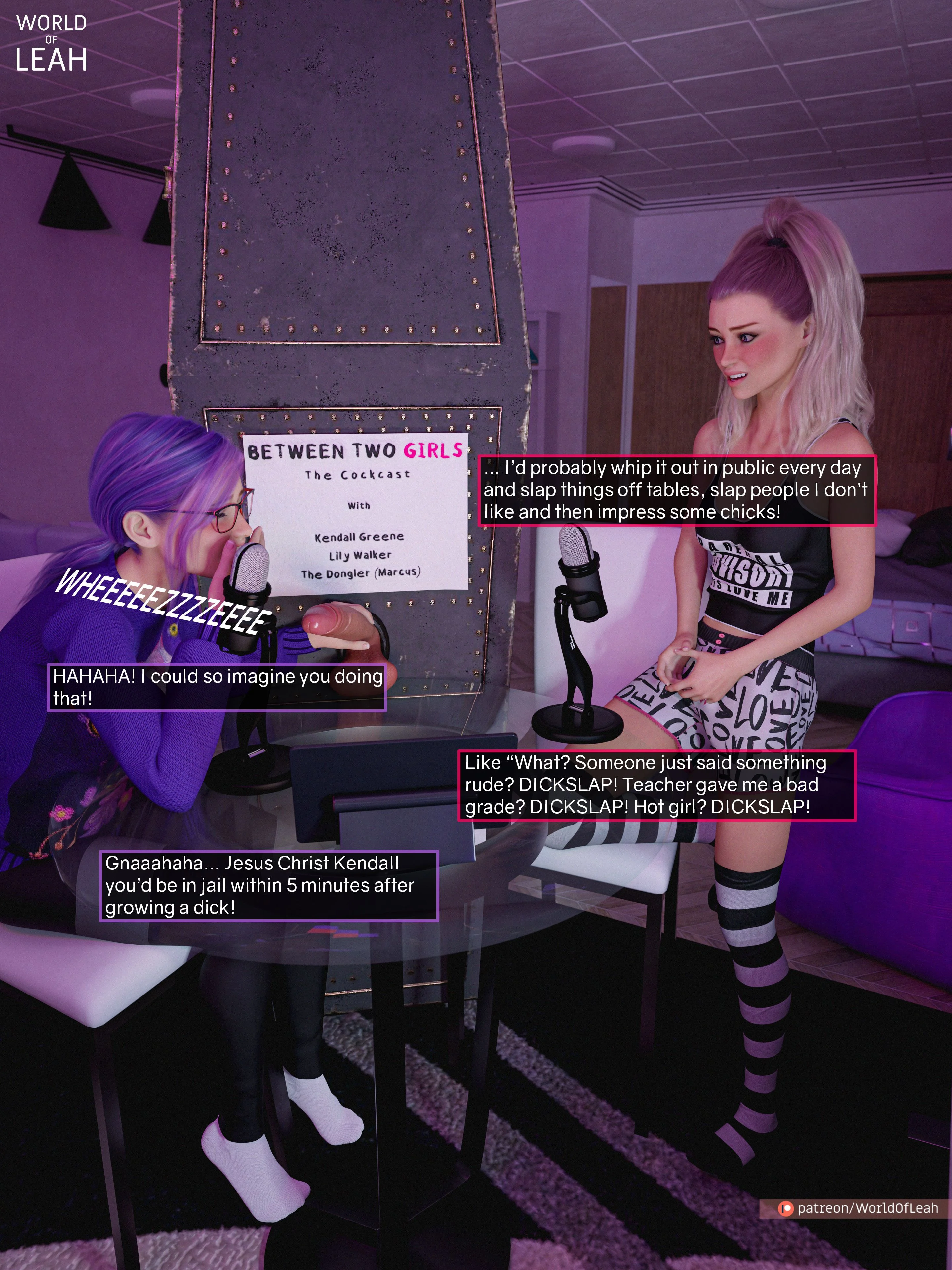 World Of Leah 3.6 . Between Two Girls - Episode 01 - [World Of Leah] – page 31