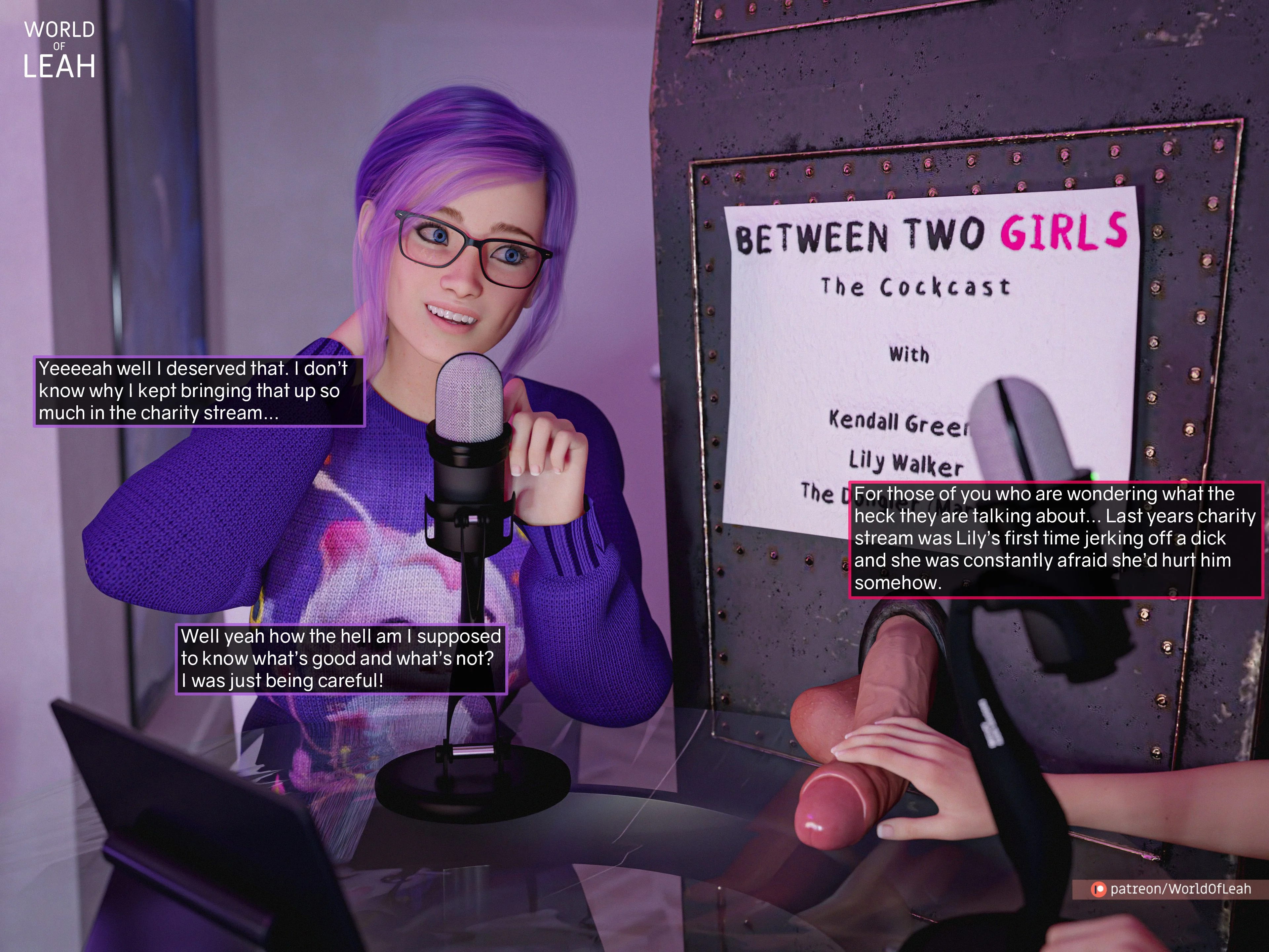 World Of Leah 3.6 . Between Two Girls - Episode 01 - [World Of Leah] – page 5