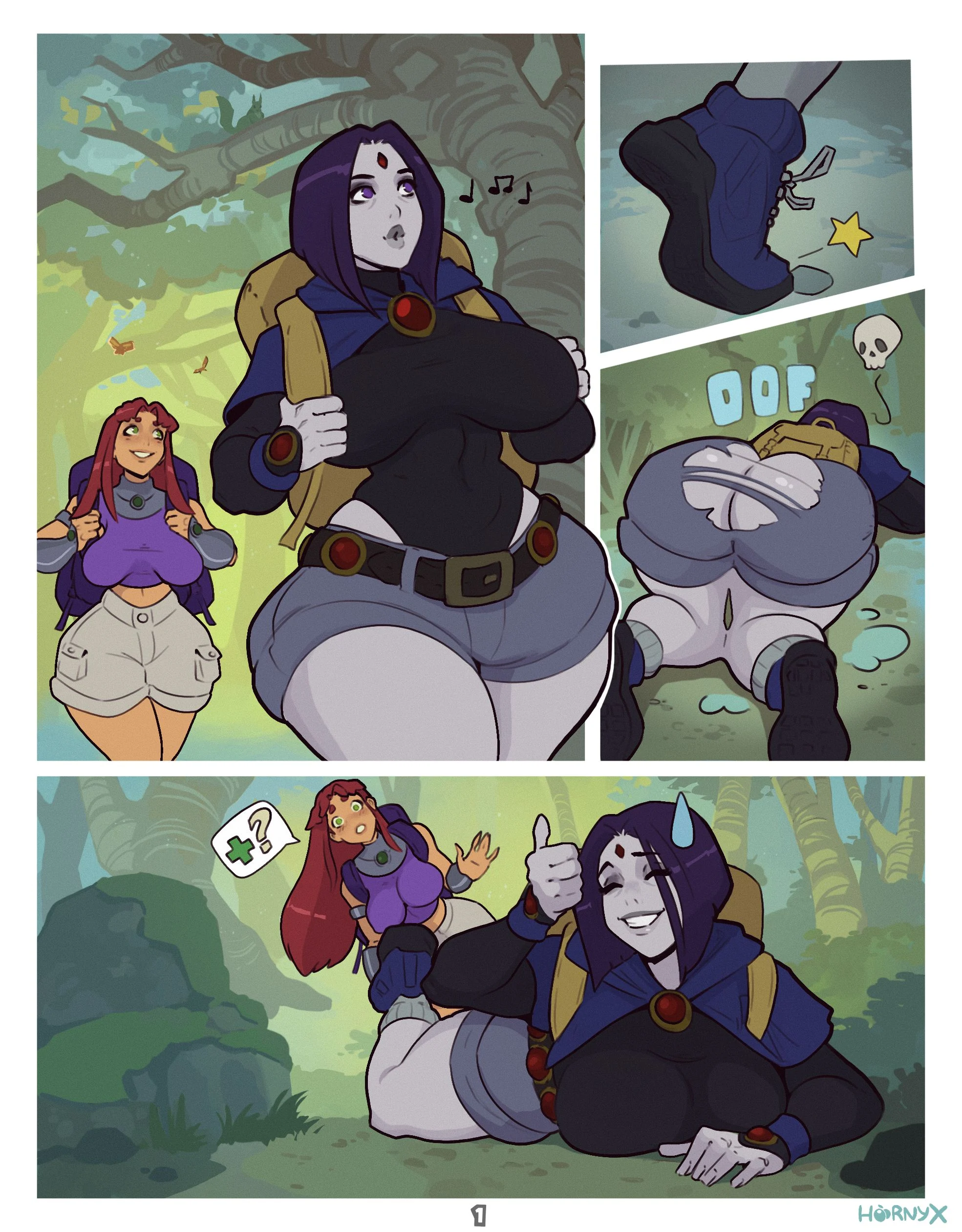 Milf Titans (Teen Titans) [HornyX] 1.5 . Milf Titans - Dickgirl - Chapter 1 (Teen Titans) [HornyX] – page 2