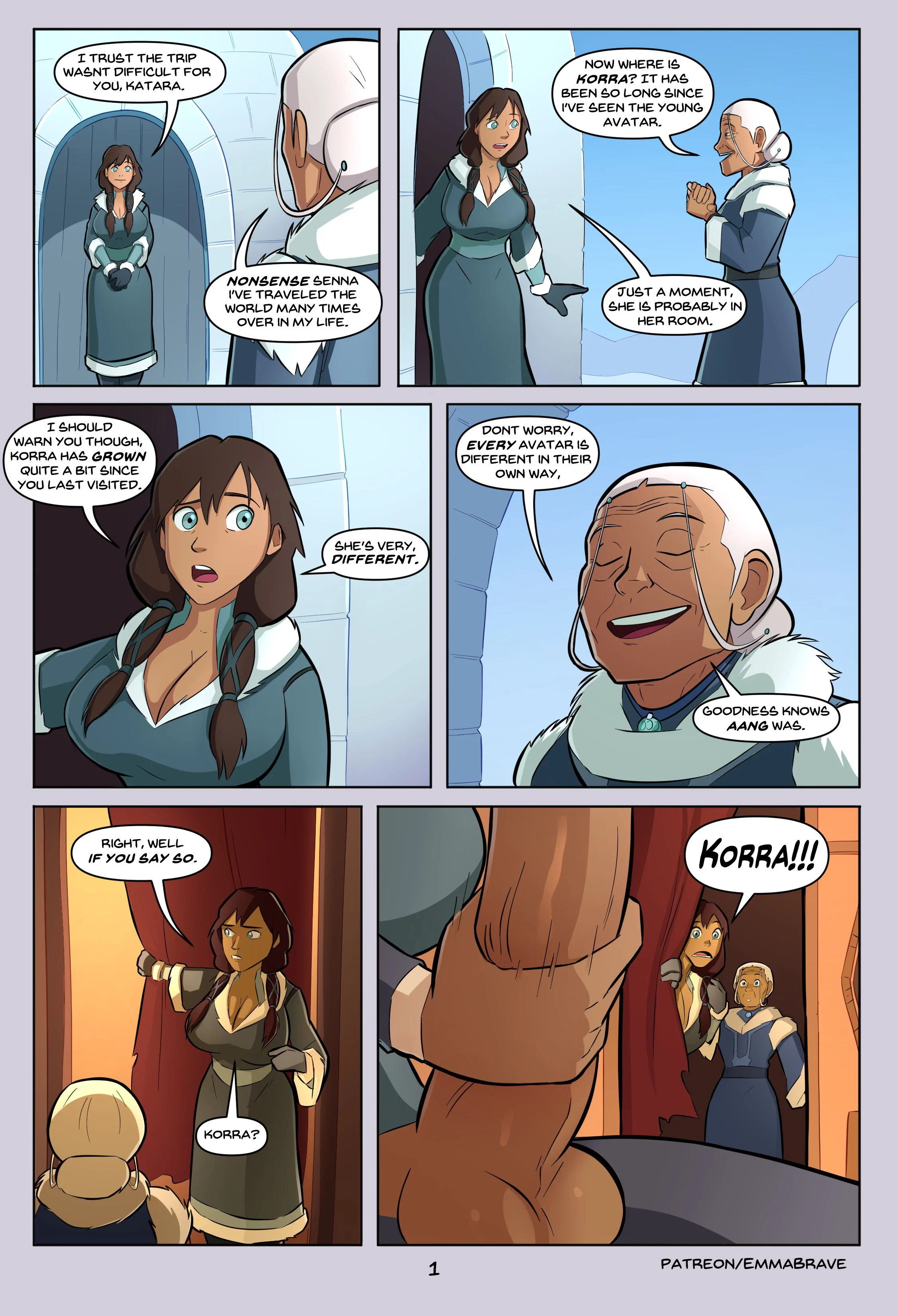 Korra: Book One (The Legend of Korra) [EmmaBrave] 1 . Korra: Book One - Chapter 1 (The Legend of Korra) [EmmaBrave] – page 2