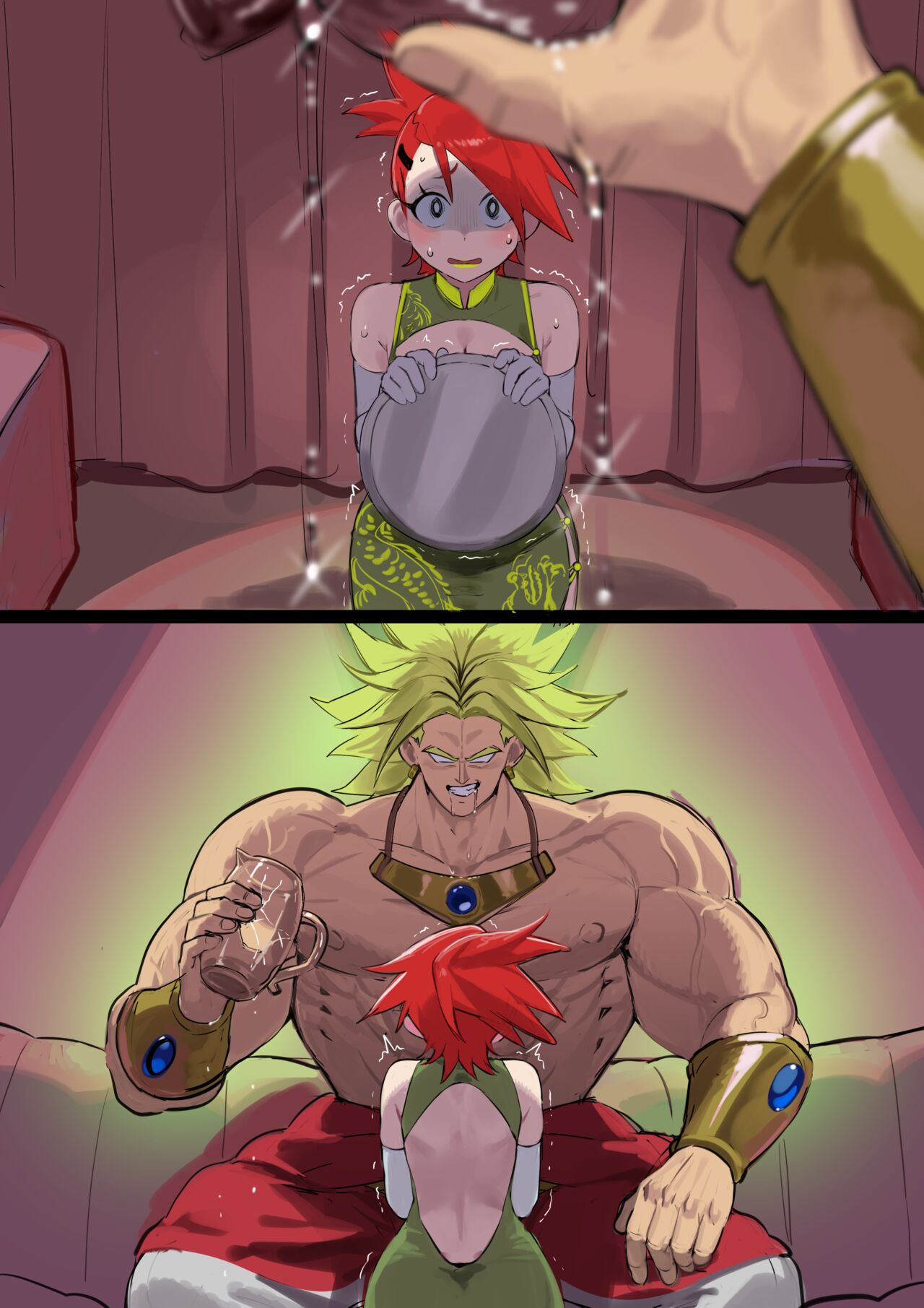 BROLY X Frankie (Foster's Home for Imaginary Friends / Dragon Ball Super) [Nia4294] 1 . BROLY X Frankie - Chapter 1 (Foster's Home for Imaginary Friends / Dragon Ball Super) – page 1
