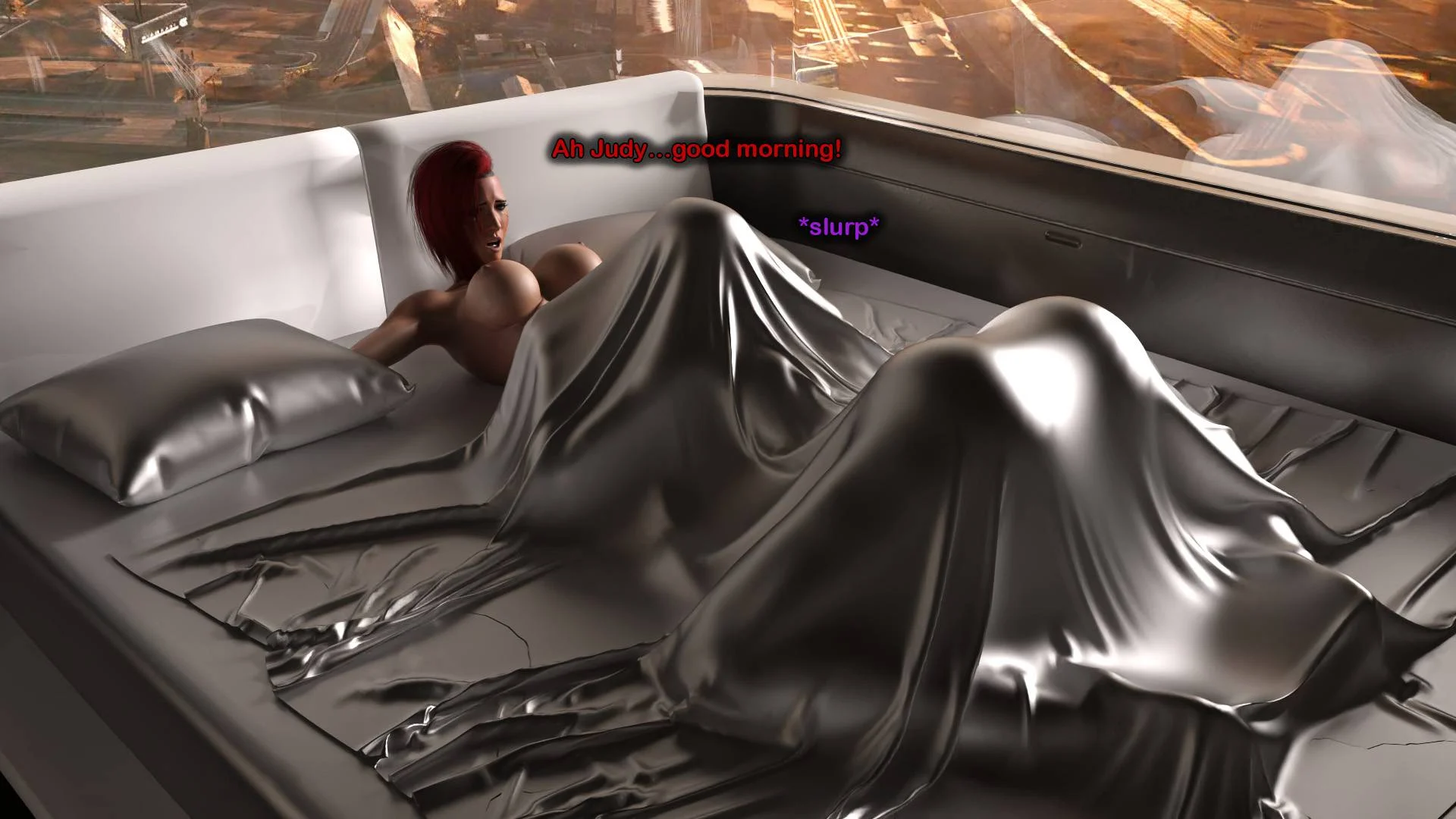Confronting Judy (Cyberpunk 2077) [Serge3DX] 1 . Confronting Judy - Chapter 1 (Cyberpunk 2077) [Serge3DX] – page 54