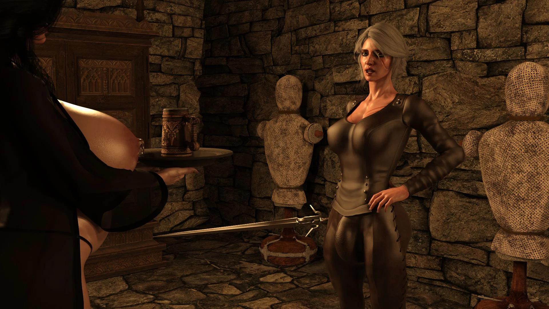 Yennerfer’s Ritual (The Witcher) [Serge3DX] 1.5 . Yennerfer's Ritual - Textless - Chapter 1 (The Witcher) [Serge3DX] – page 314