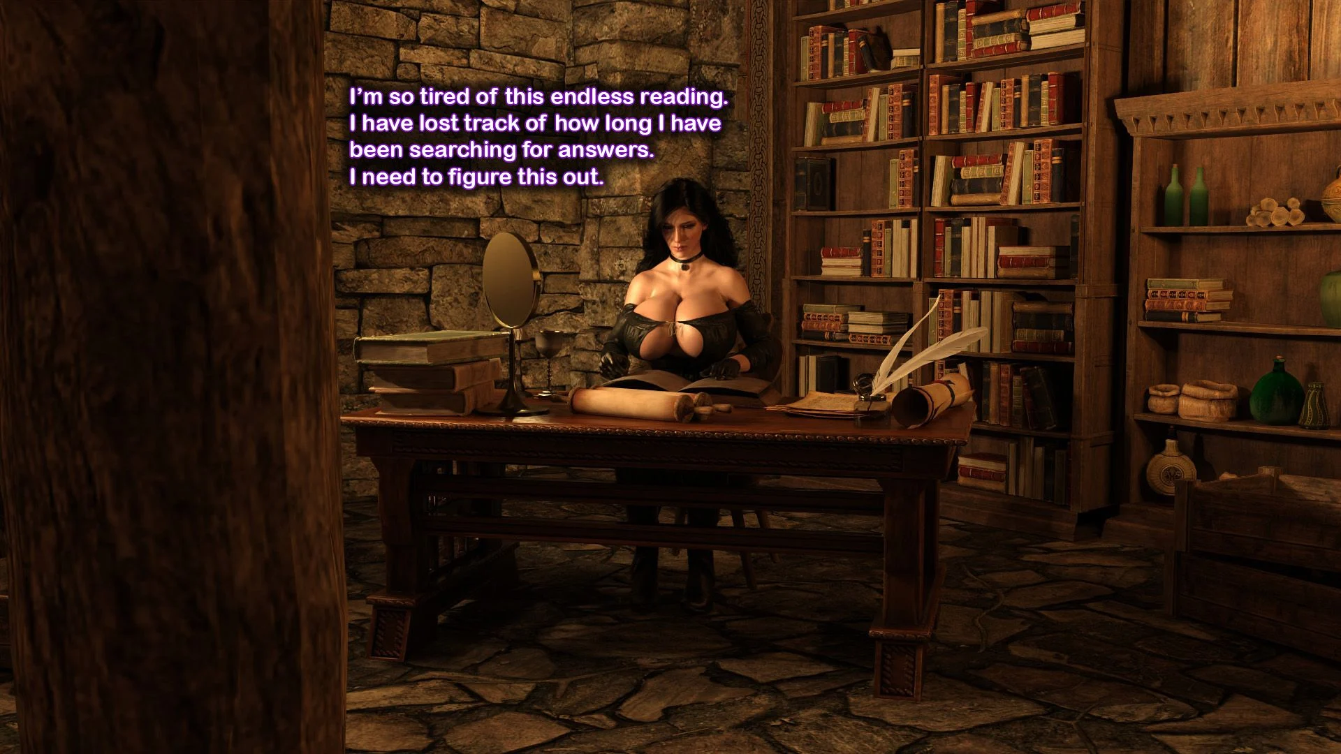 Yennerfer’s Ritual (The Witcher) [Serge3DX] 1 . Yennerfer's Ritual - Chapter 1 (The Witcher) [Serge3DX] – page 3