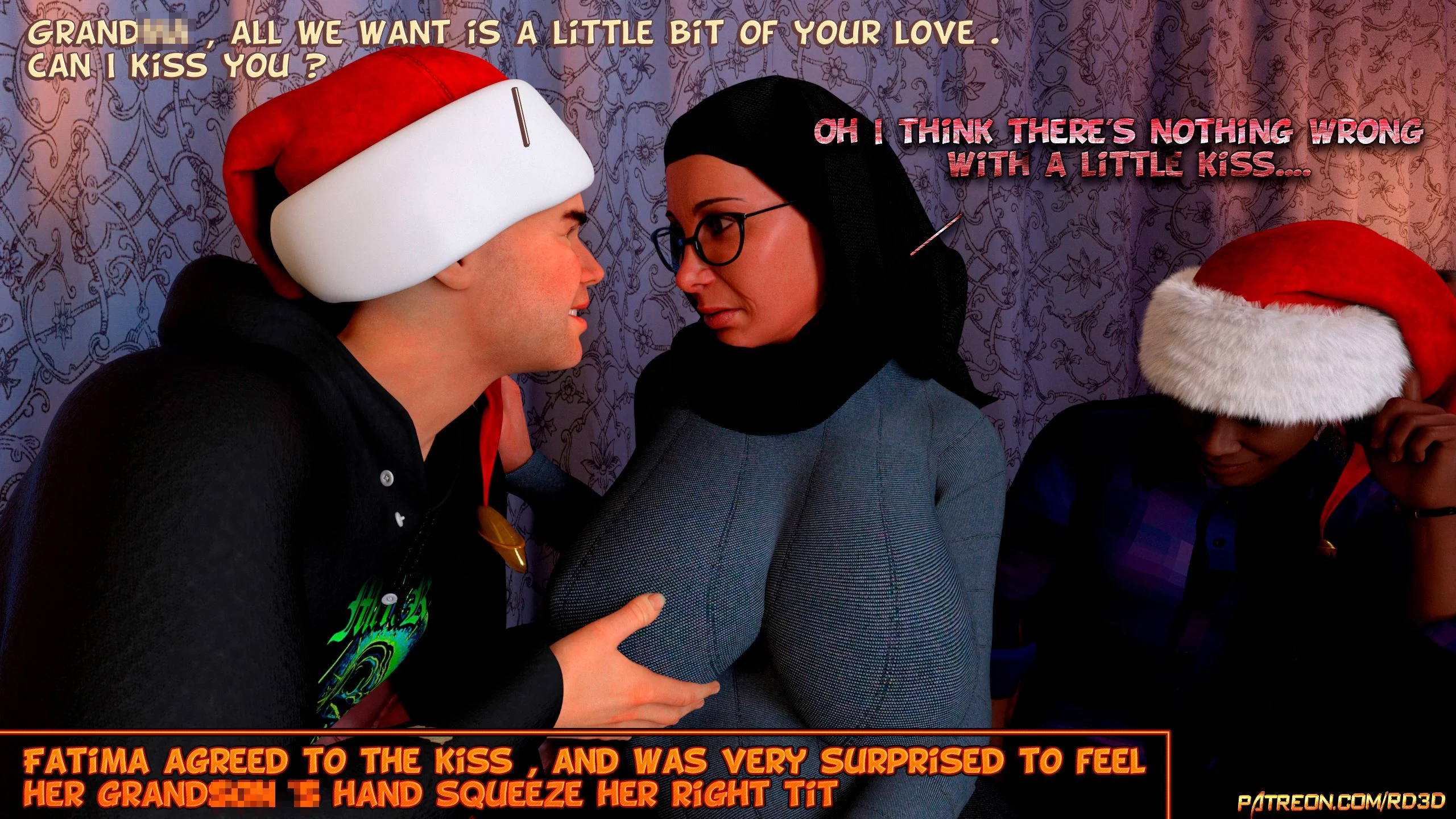 Lust Predators – Hijab Amatures [Real-Deal 3D] 0.1 . Lust Predators - Hijab Amatures - Christmas - [Real-Deal 3D] – page 11