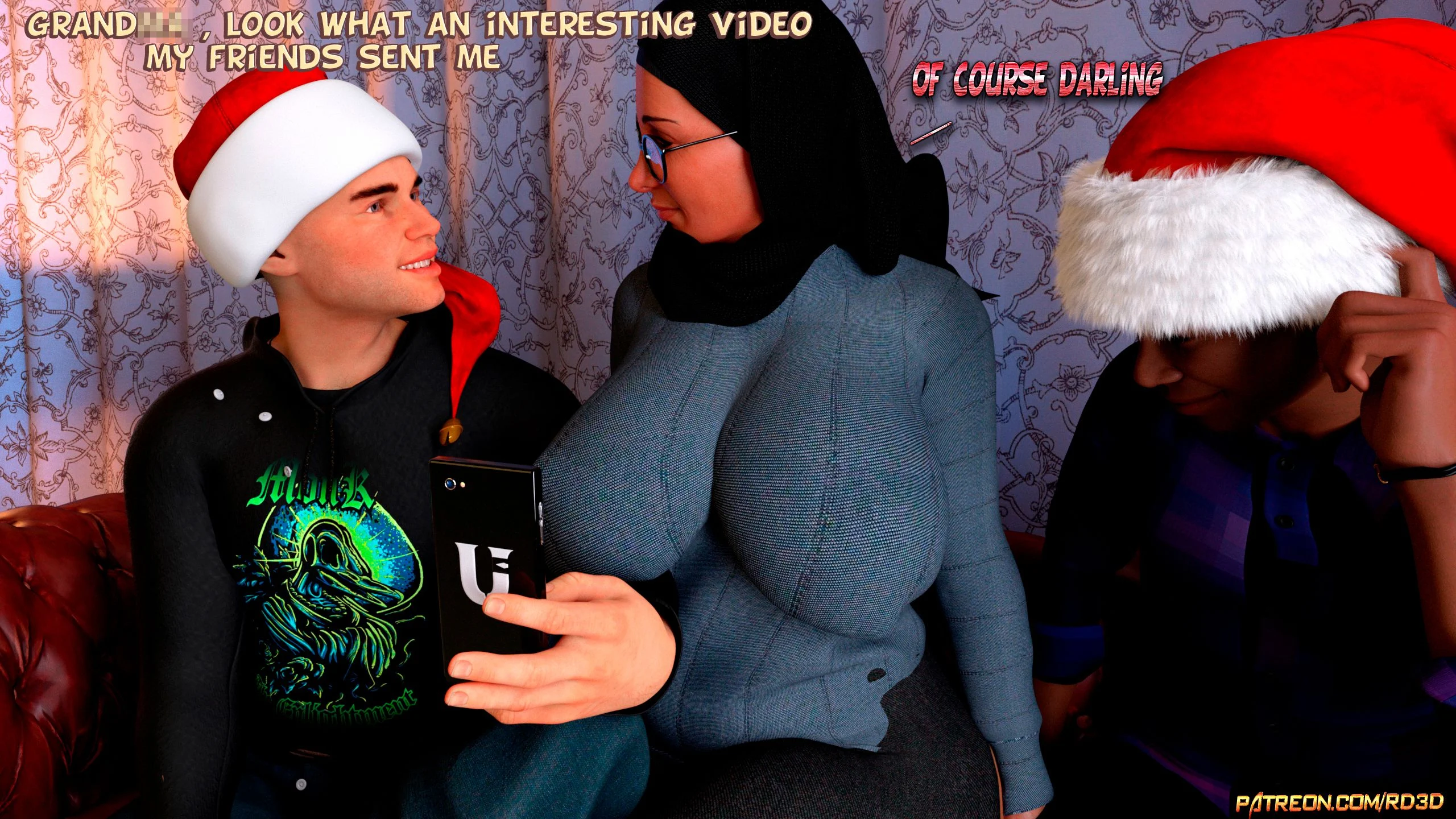Lust Predators – Hijab Amatures [Real-Deal 3D] 0.1 . Lust Predators - Hijab Amatures - Christmas - [Real-Deal 3D] – page 6