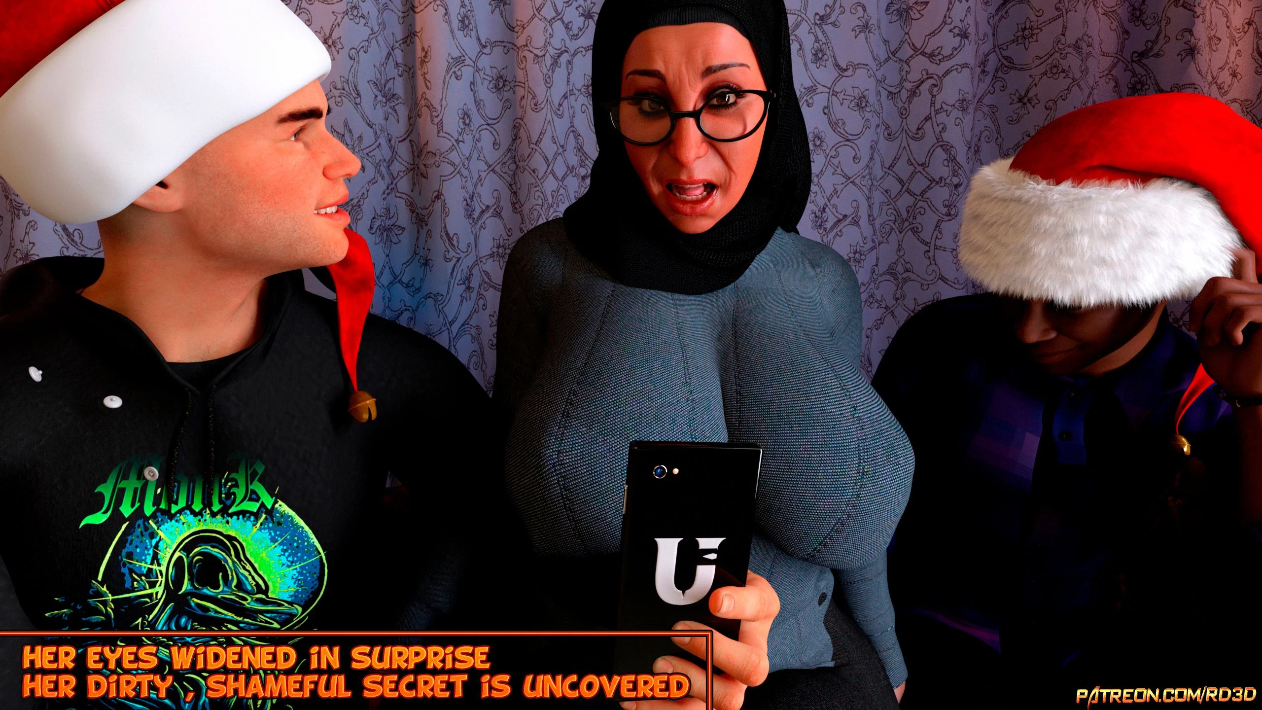 Lust Predators – Hijab Amatures [Real-Deal 3D] 0.1 . Lust Predators - Hijab Amatures - Christmas - [Real-Deal 3D] – page 8