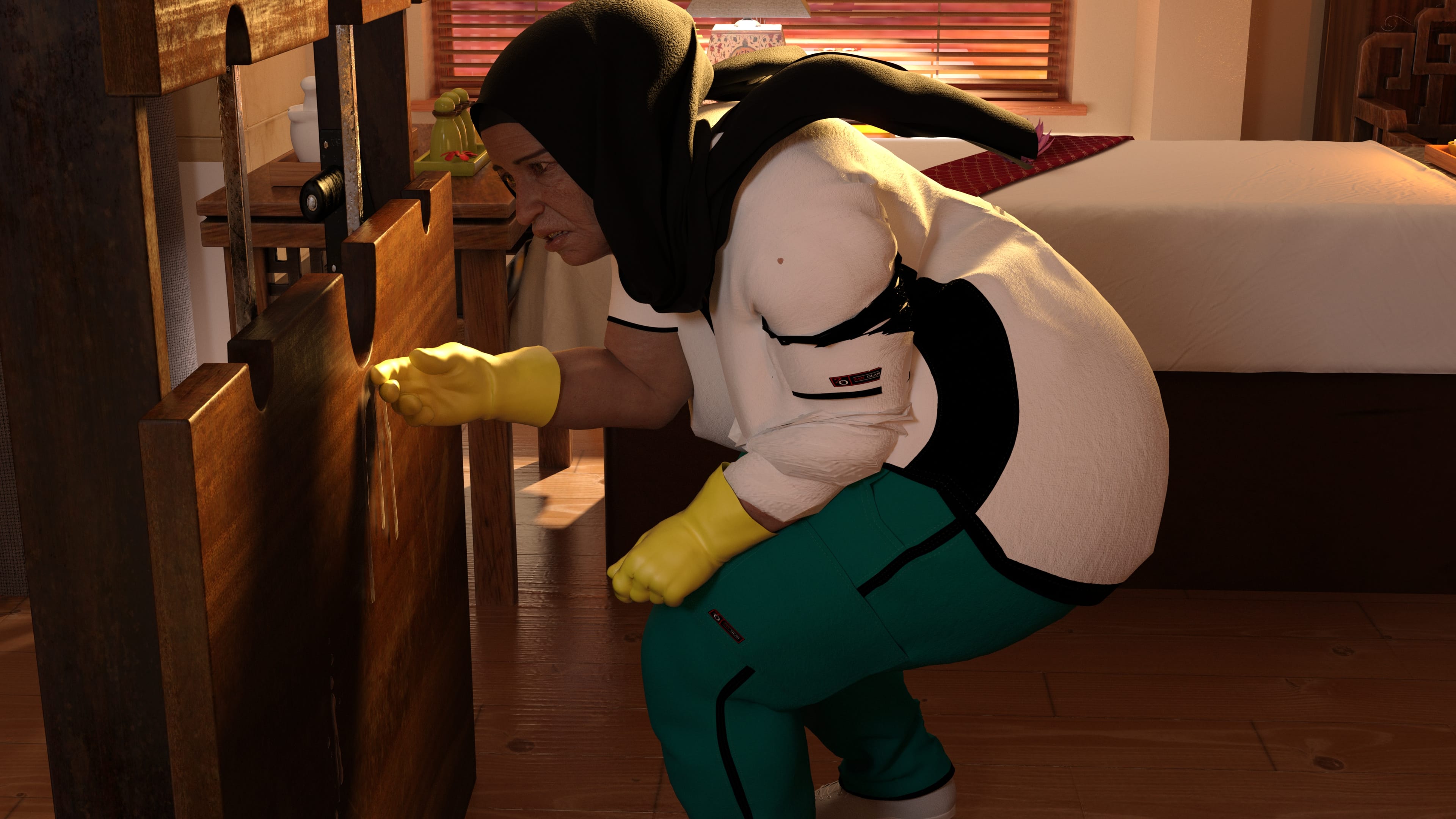 Lust Predators – Hijab Amatures [Real-Deal 3D] 11.5 . Hijab Amatures - Spa - Chapter 11 [Real-Deal 3D] – page 9