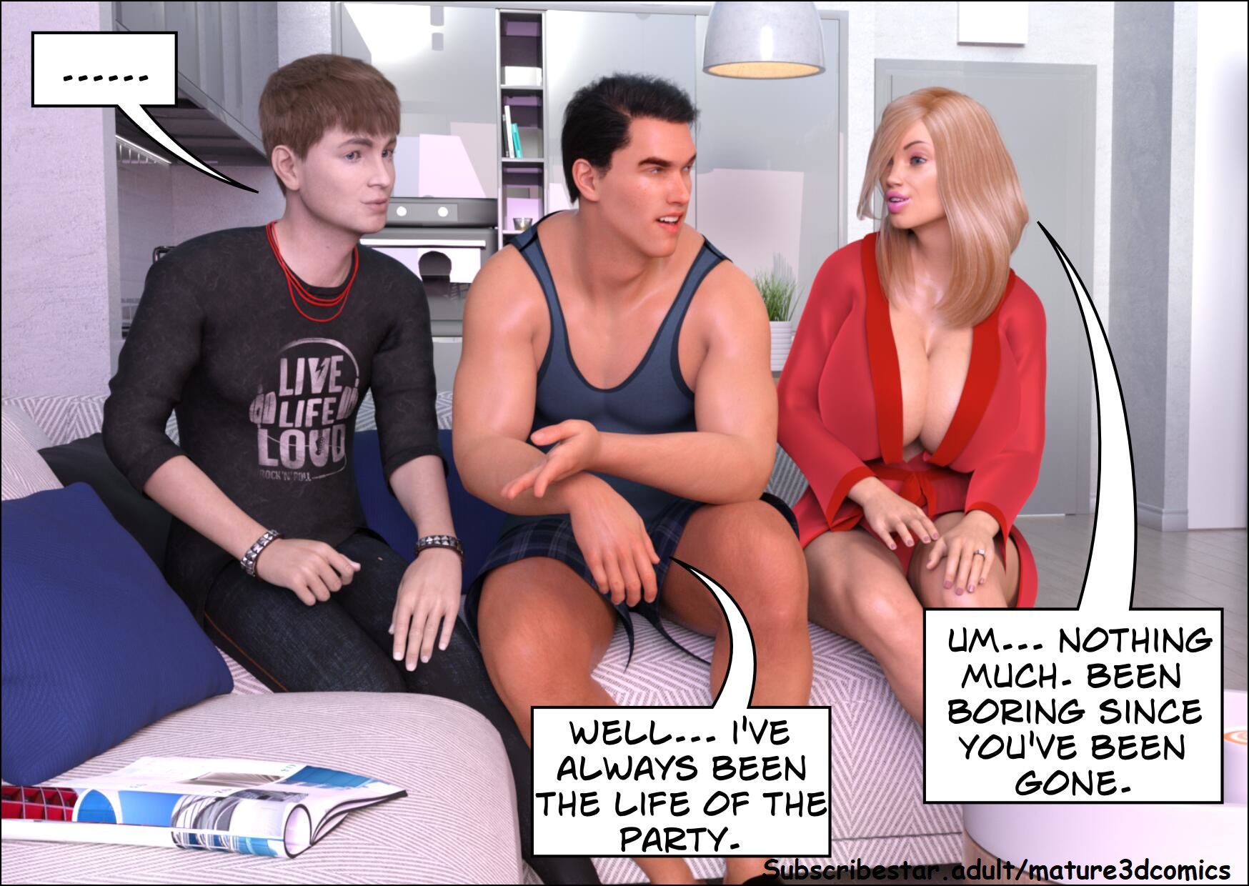 The MILF Next Door [Mature3DComics] 5 . The MILF Next Door  - Chapter 5 [Mature3DComics] – page 15