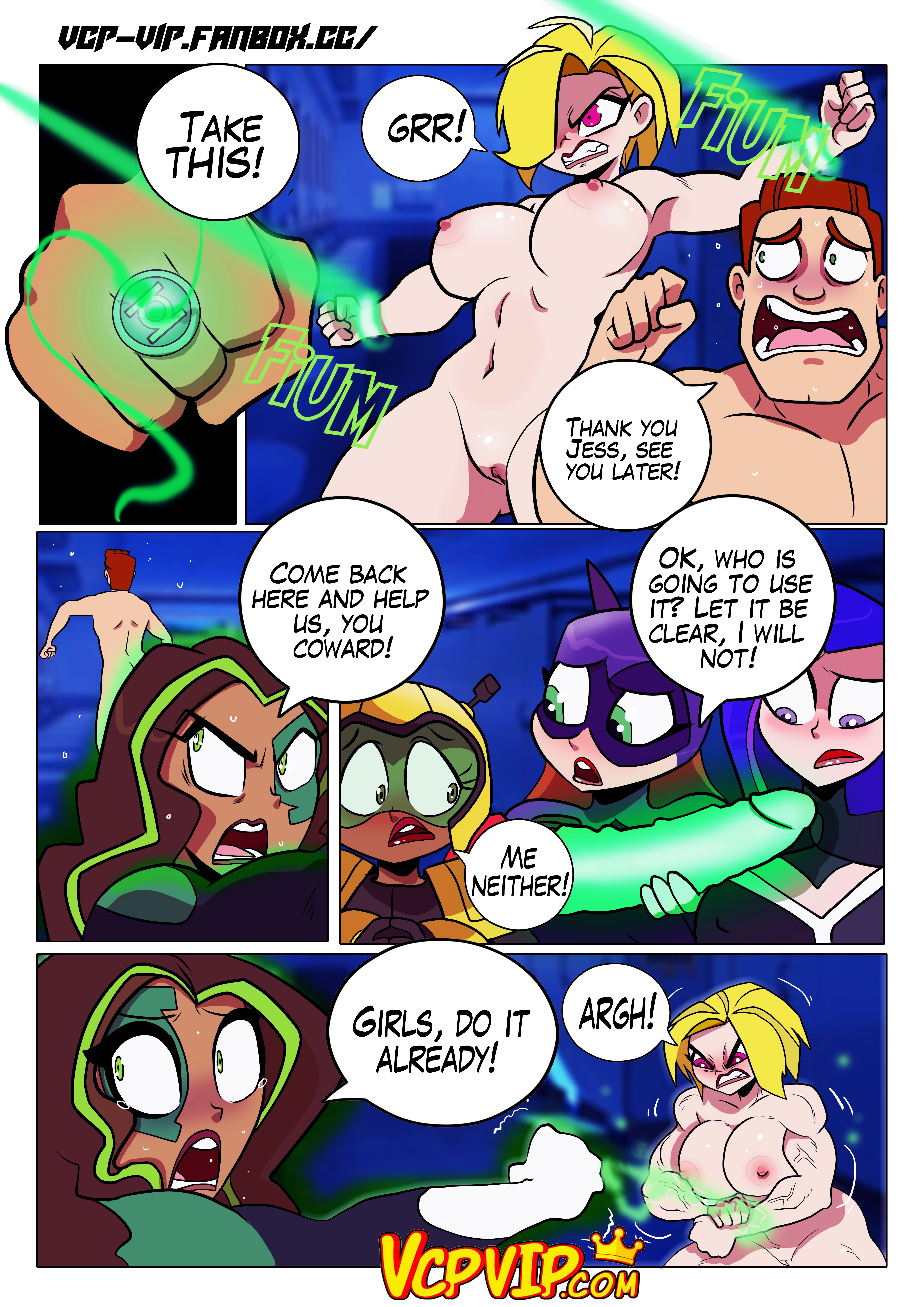 XXX SuperHero Girls (Justice League) [Gansoman] 1 . XXX SuperHero Girls - Chapter 1 (Justice League) [Gansoman] – page 13