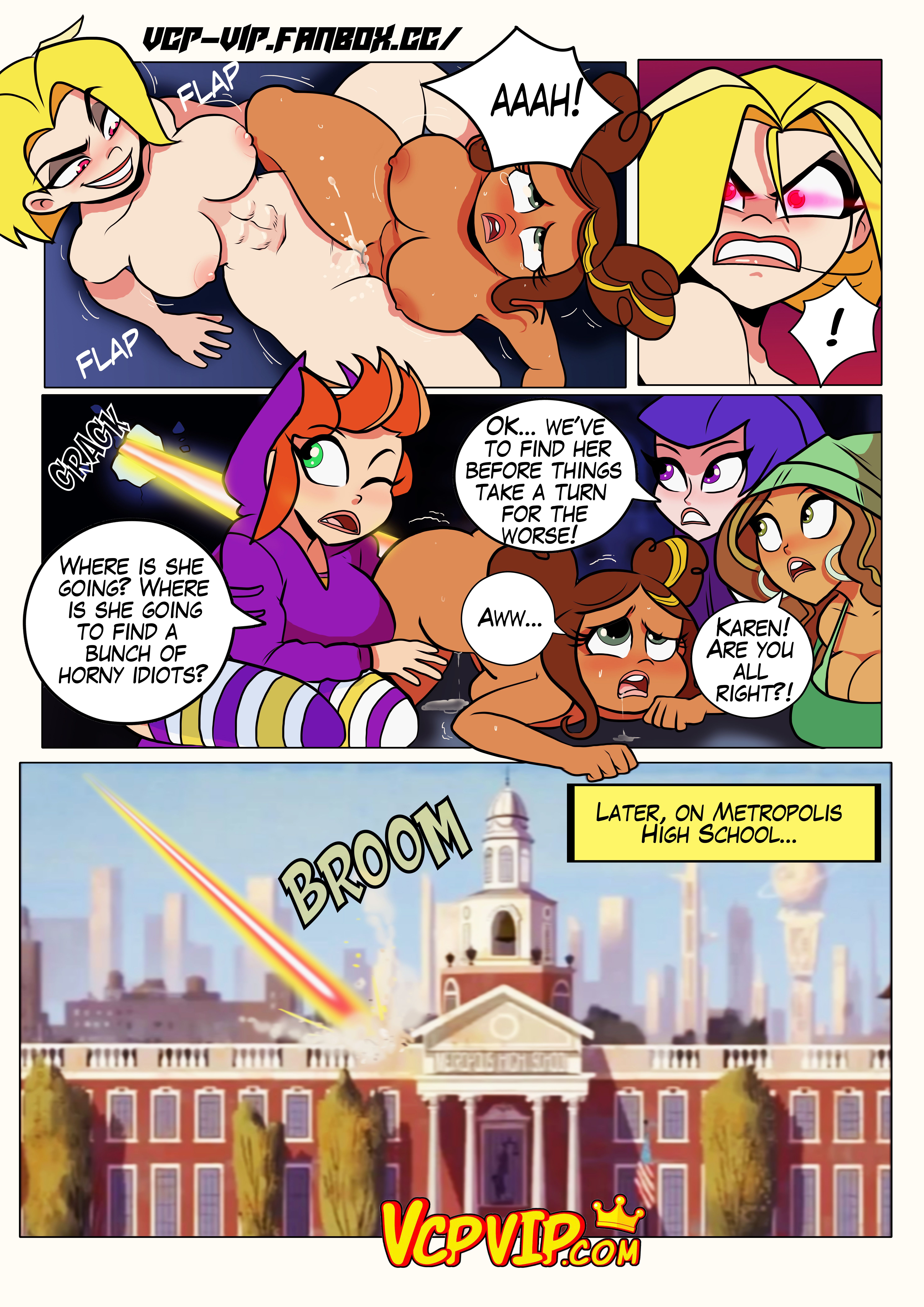 XXX SuperHero Girls (Justice League) [Gansoman] 1 . XXX SuperHero Girls - Chapter 1 (Justice League) [Gansoman] – page 8