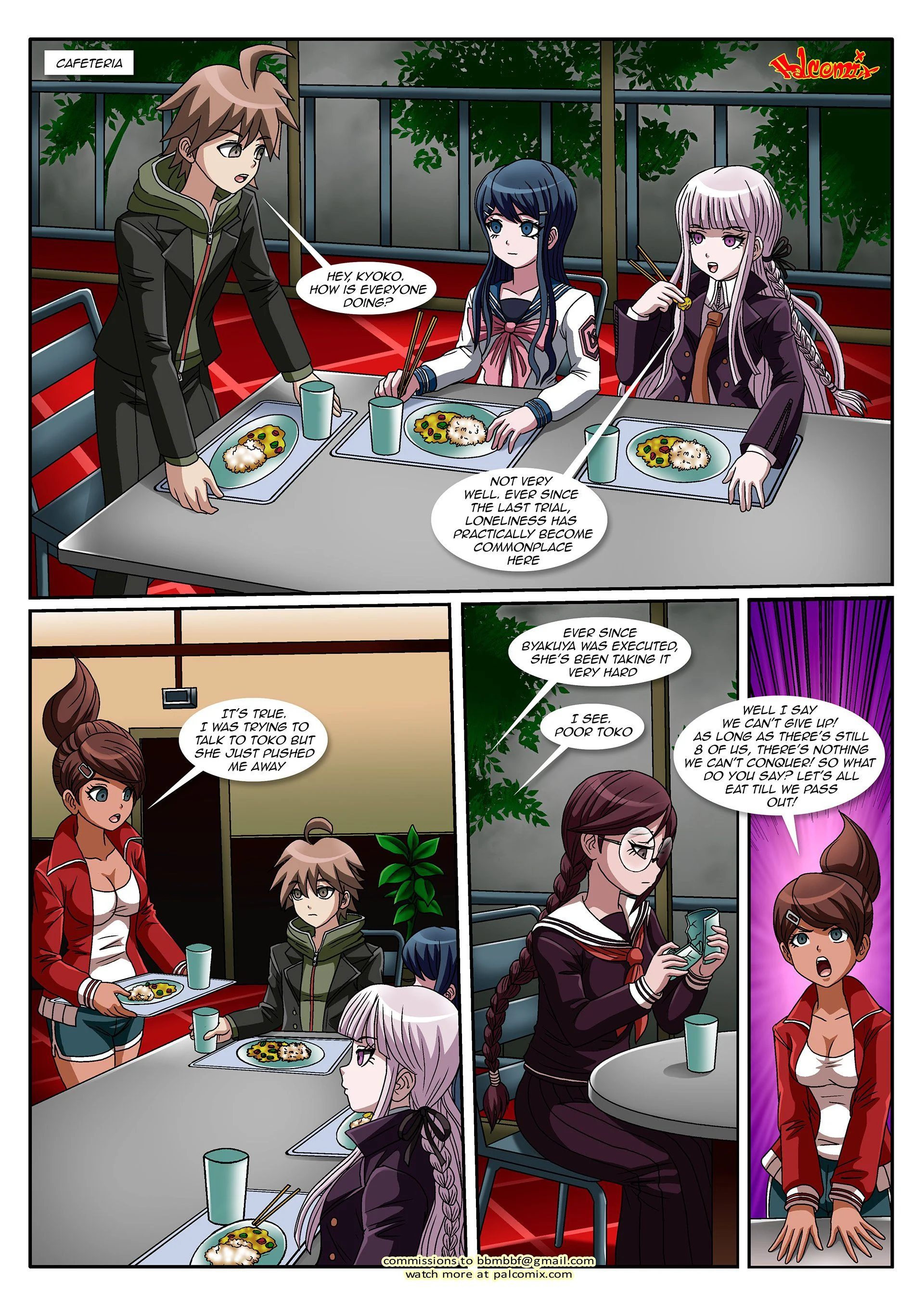 Harem of Despair (Danganronpa) [Palcomix] 1 . Harem of Despair - Chapter 1 (Danganronpa) [Palcomix] – page 6