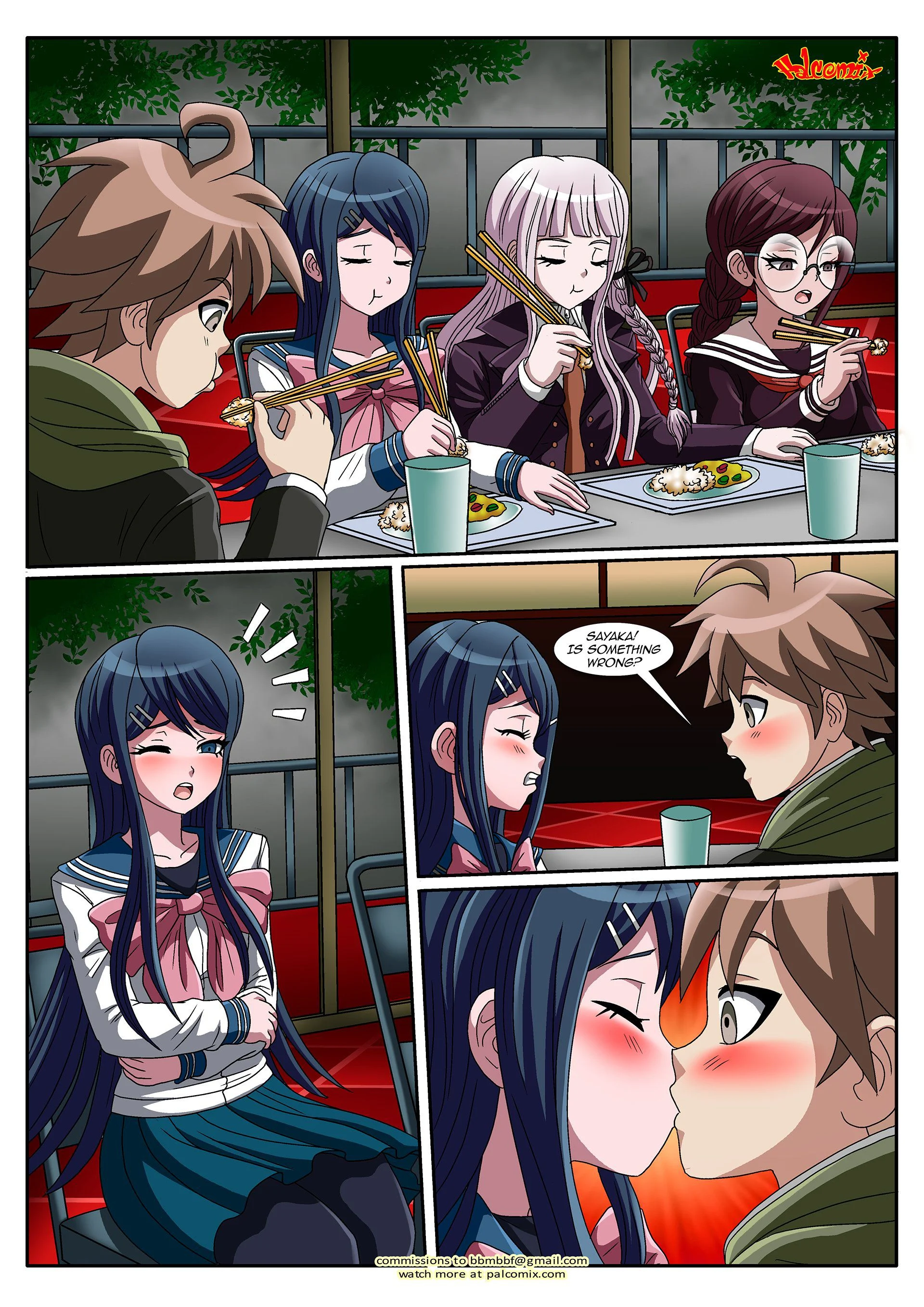 Harem of Despair (Danganronpa) [Palcomix] 1 . Harem of Despair - Chapter 1 (Danganronpa) [Palcomix] – page 7