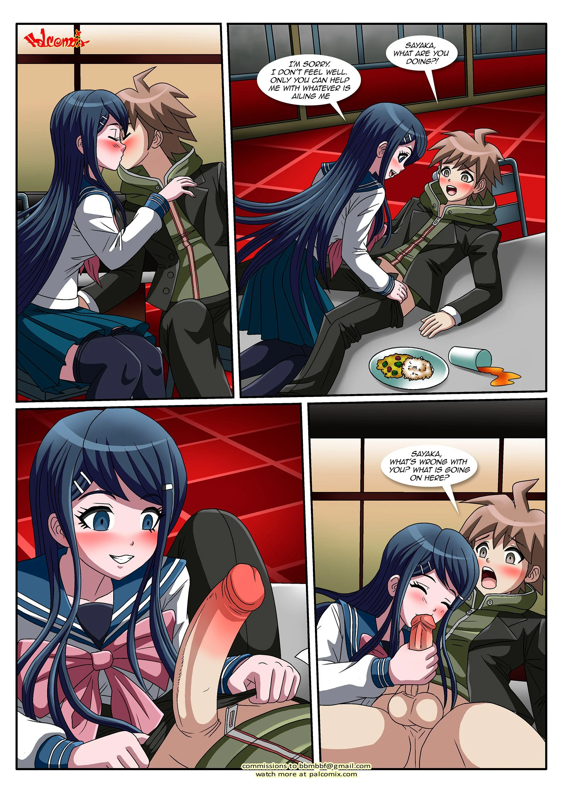 Harem of Despair (Danganronpa) [Palcomix] 1 . Harem of Despair - Chapter 1 (Danganronpa) [Palcomix] – page 8