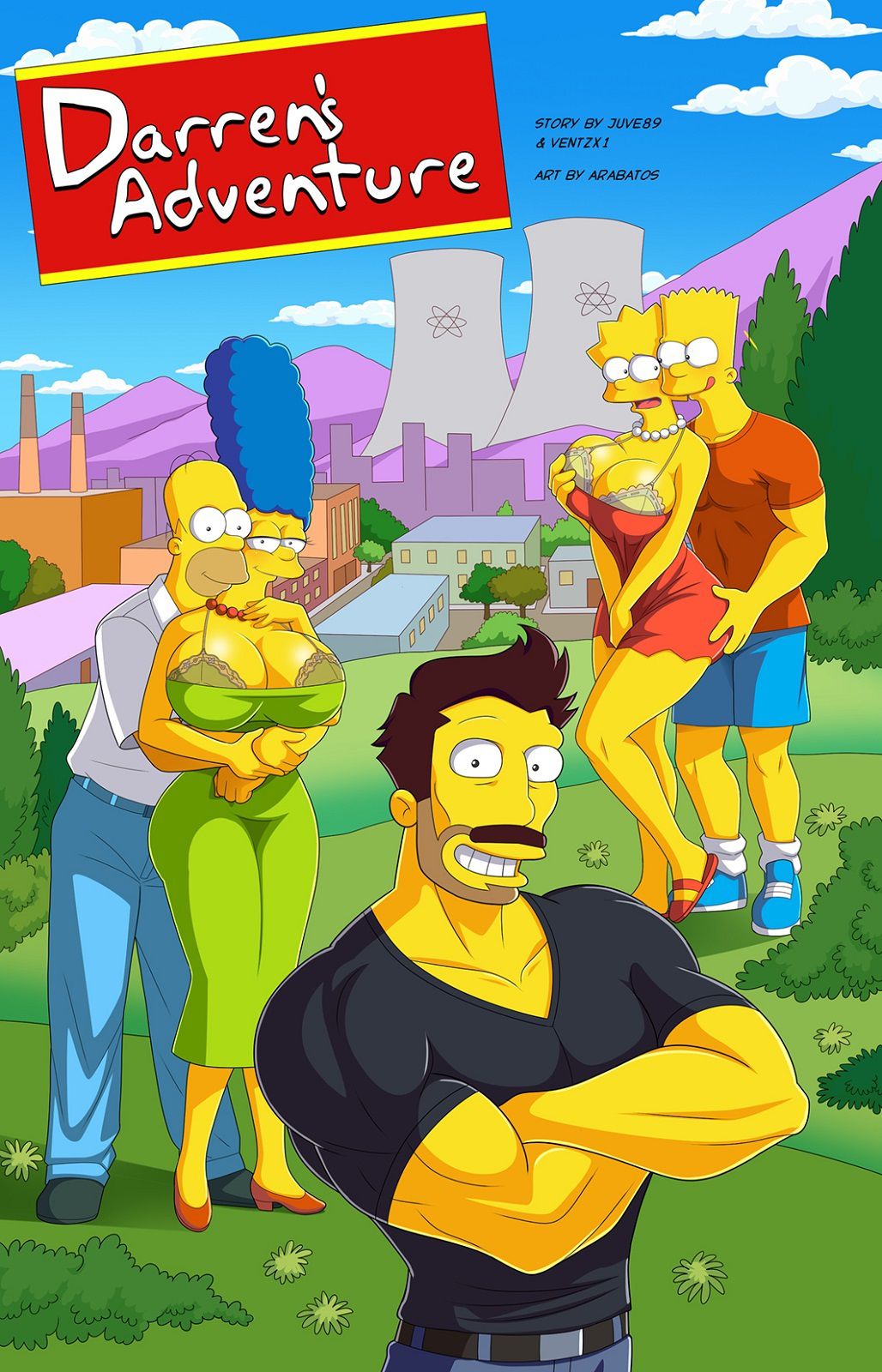 Darren’s Adventure (The Simpsons) [Arabatos] 1-2 . Darren's Adventure - Chapter 1-2 (The Simpsons) [Arabatos] – page 1