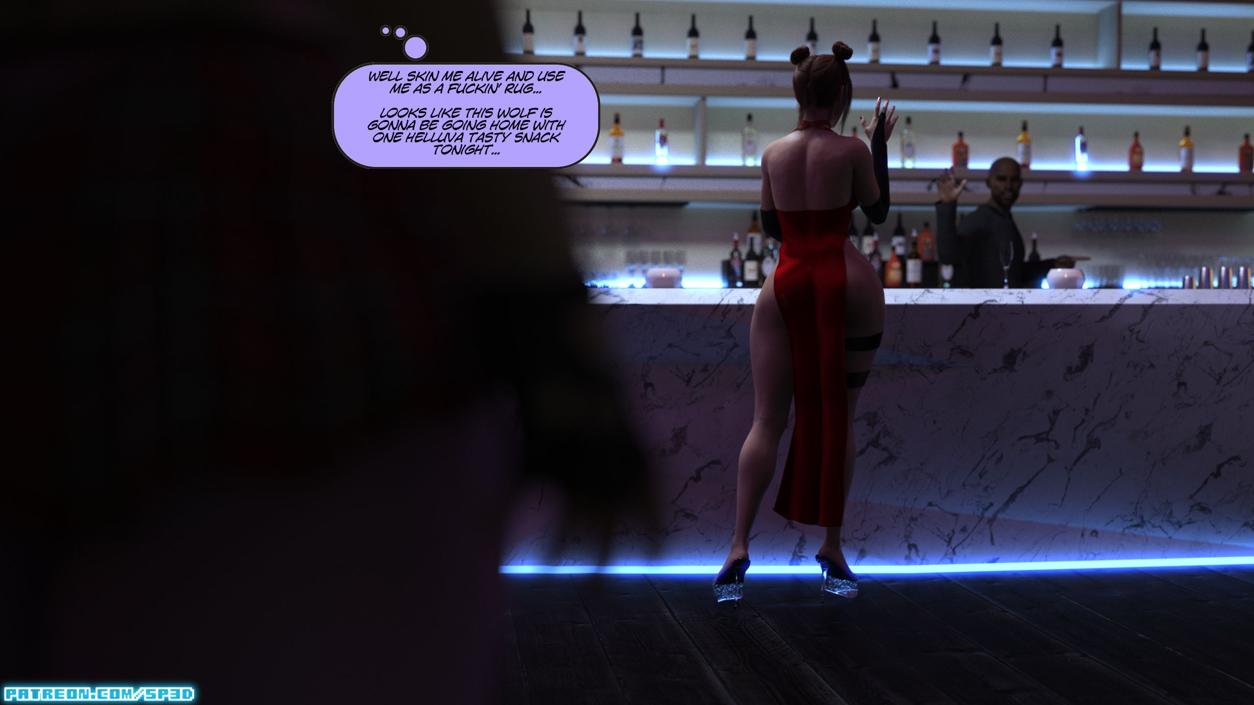 Random Artworks [SquarePeg3D] 2019 . Big Bad – page 1