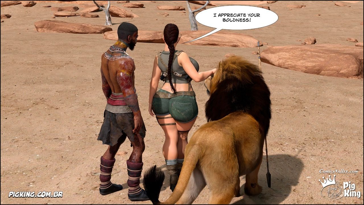Tomb Raider [PigKing] 2 . Tomb Raider - LQ - Chapter 2 [PigKing] – page 35