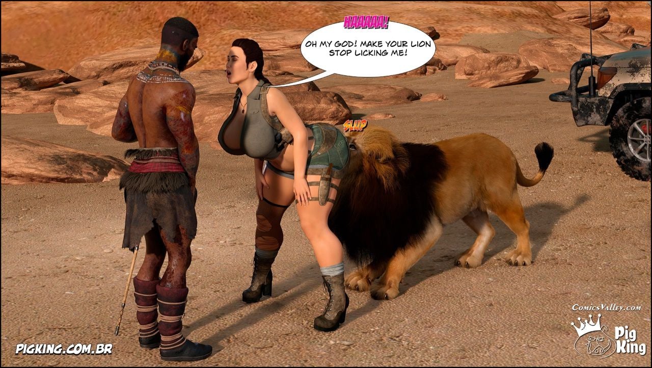 Tomb Raider [PigKing] 2 . Tomb Raider - LQ - Chapter 2 [PigKing] – page 4