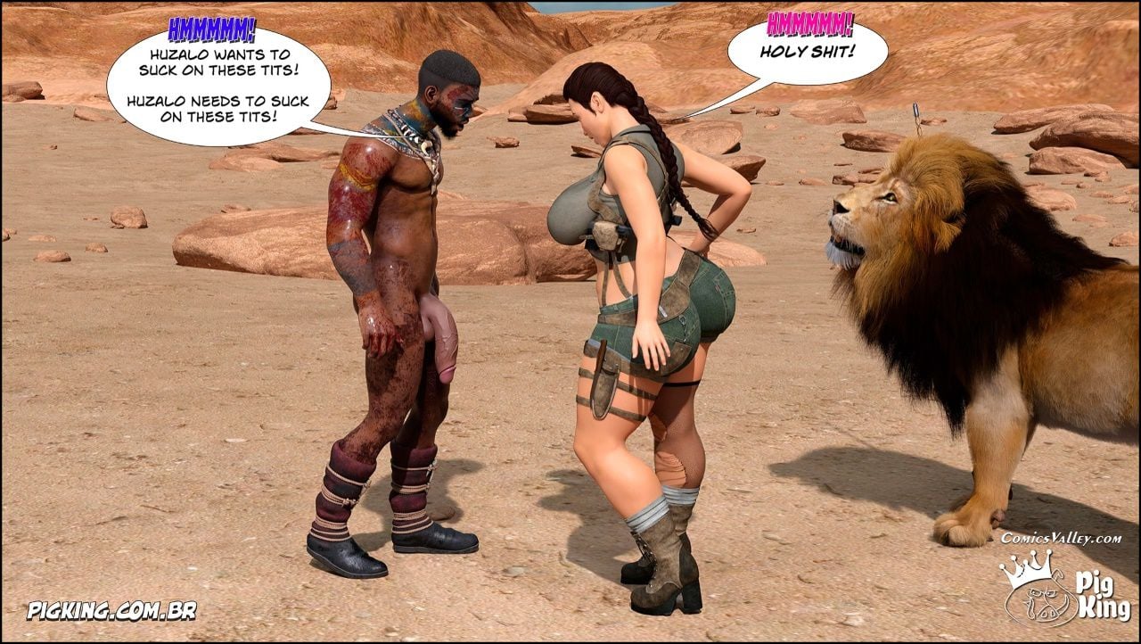 Tomb Raider [PigKing] 2 . Tomb Raider - LQ - Chapter 2 [PigKing] – page 45