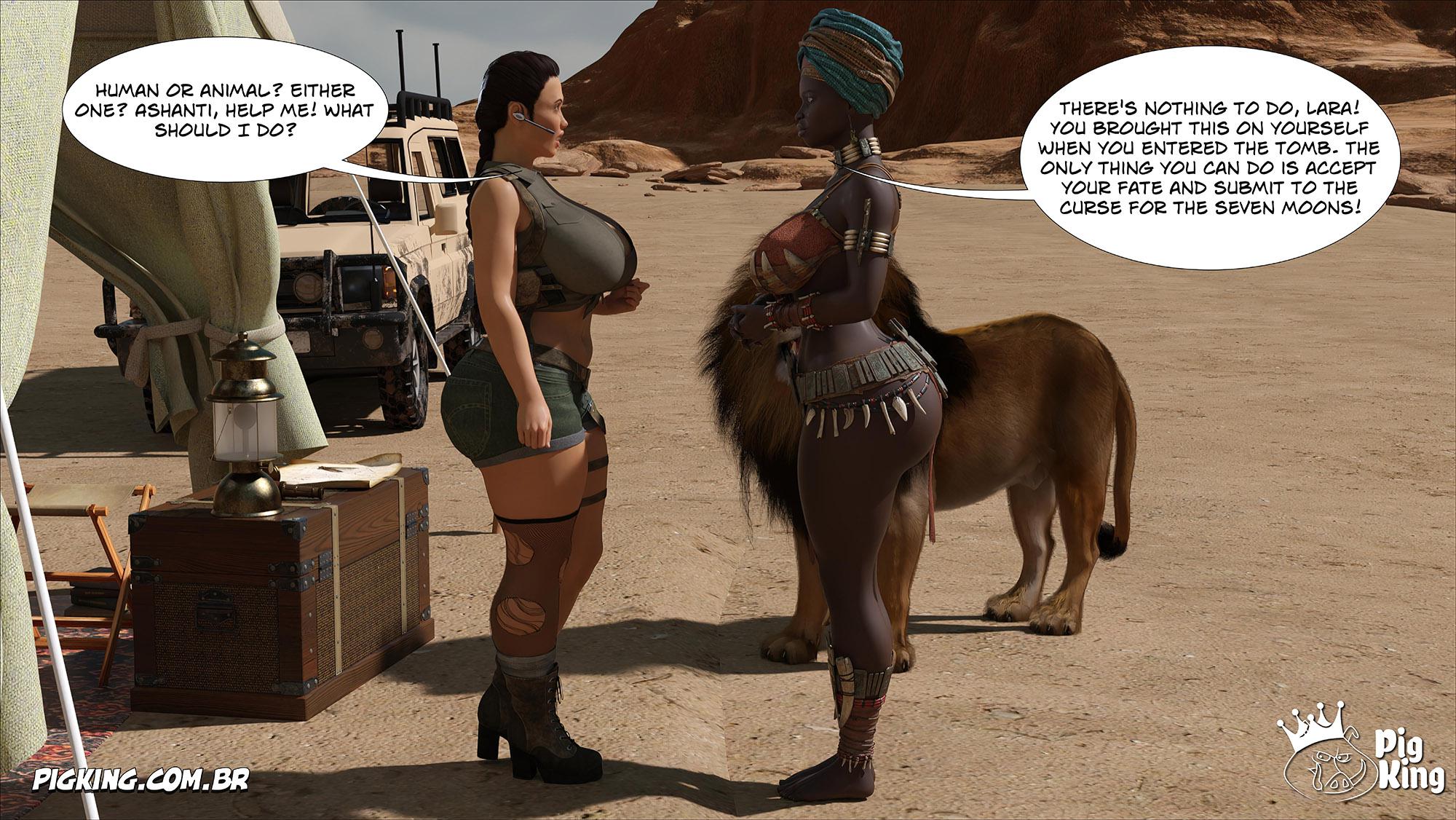Tomb Raider [PigKing] 8 . Tomb Raider - LQ - Chapter 8 [PigKing] – page 10