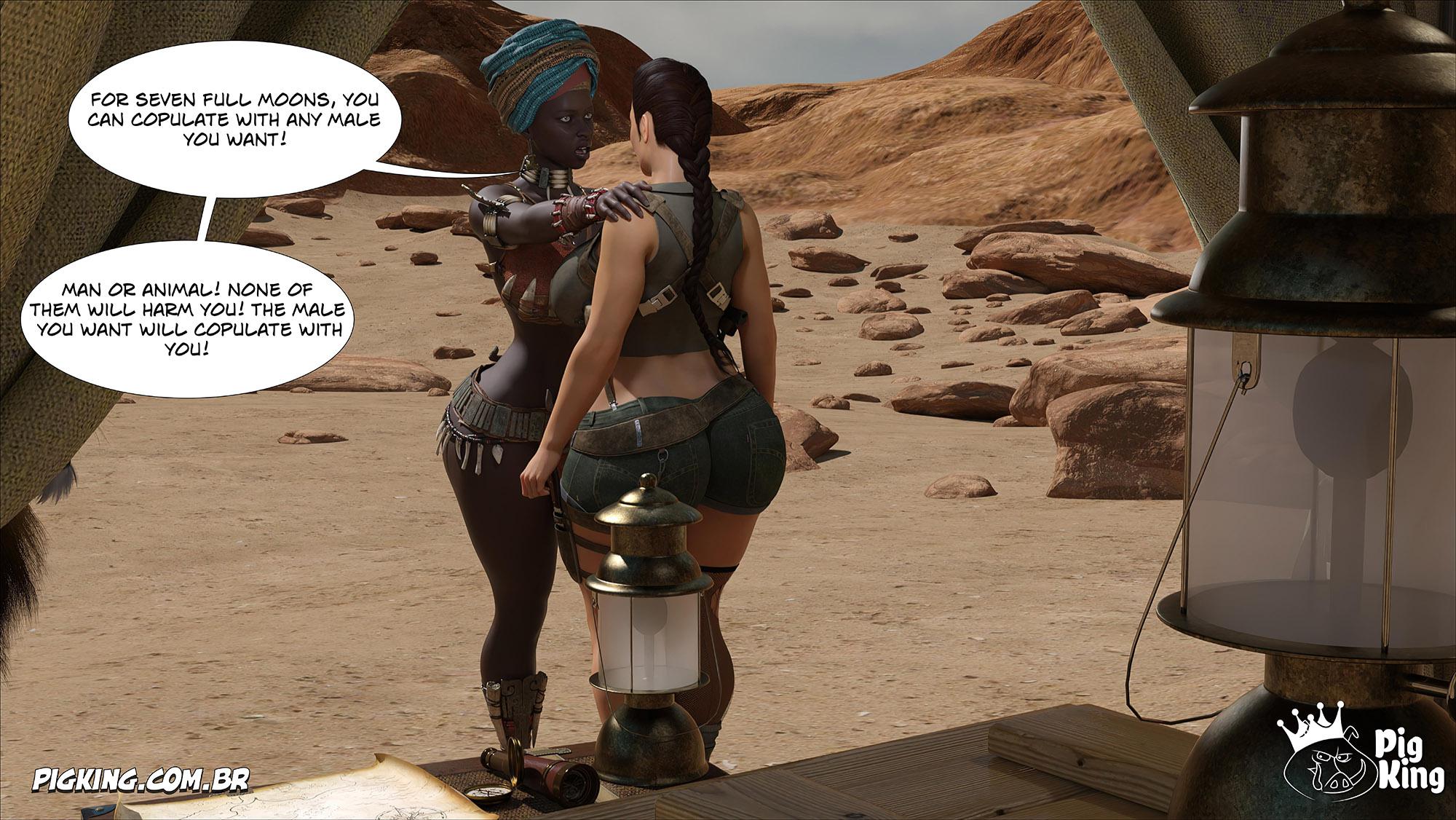 Tomb Raider [PigKing] 8 . Tomb Raider - LQ - Chapter 8 [PigKing] – page 15