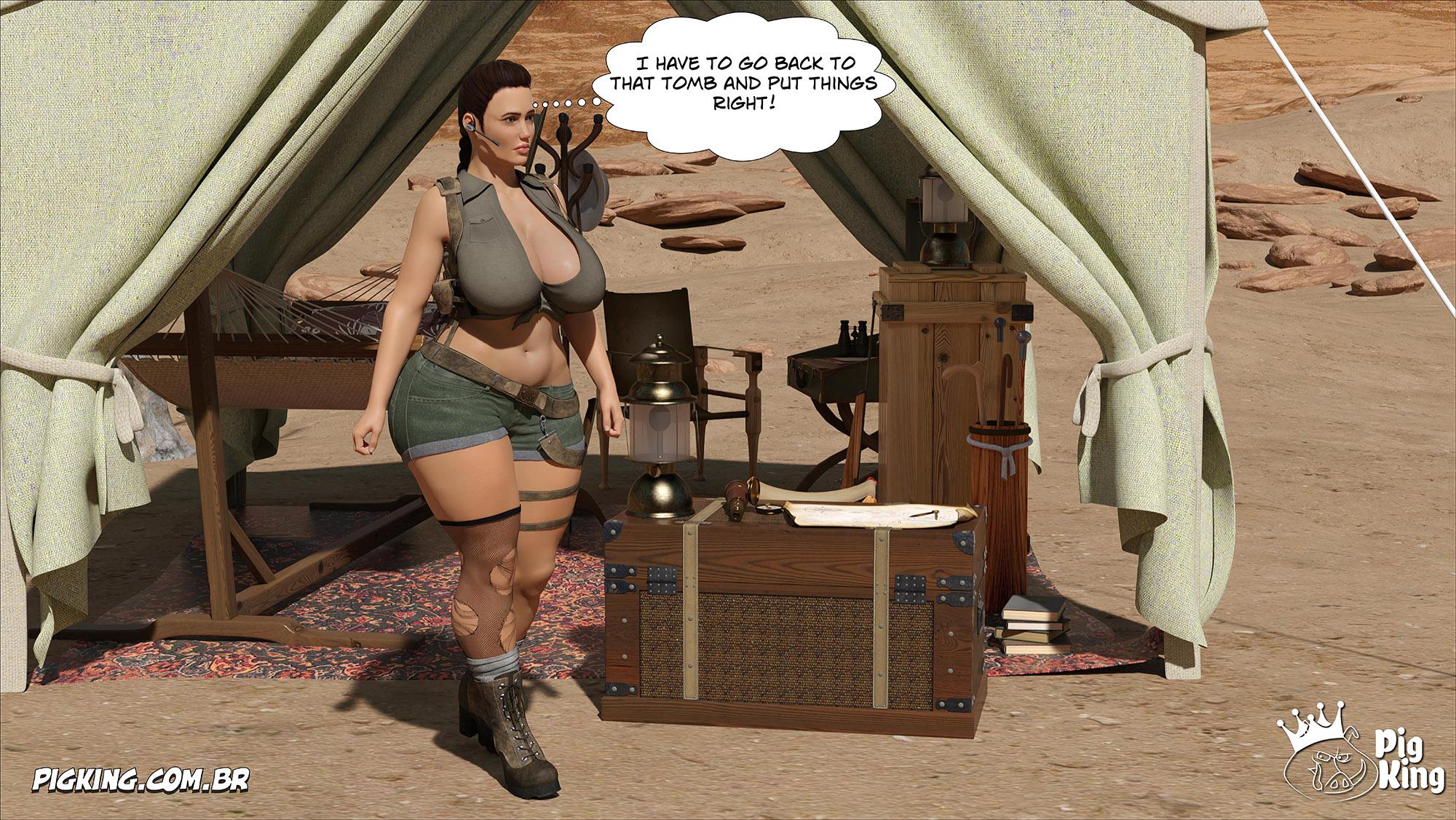 Tomb Raider [PigKing] 8 . Tomb Raider - LQ - Chapter 8 [PigKing] – page 22