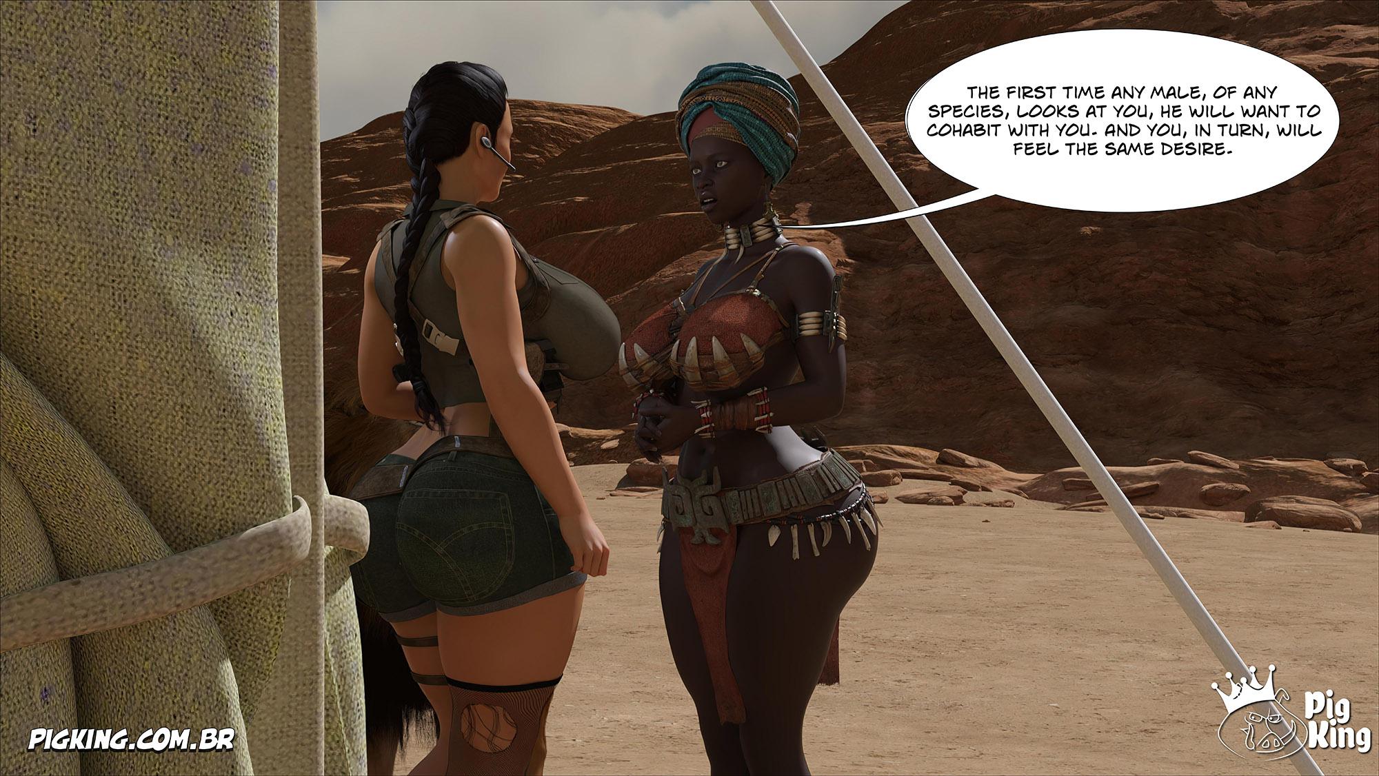Tomb Raider [PigKing] 8 . Tomb Raider - LQ - Chapter 8 [PigKing] – page 4