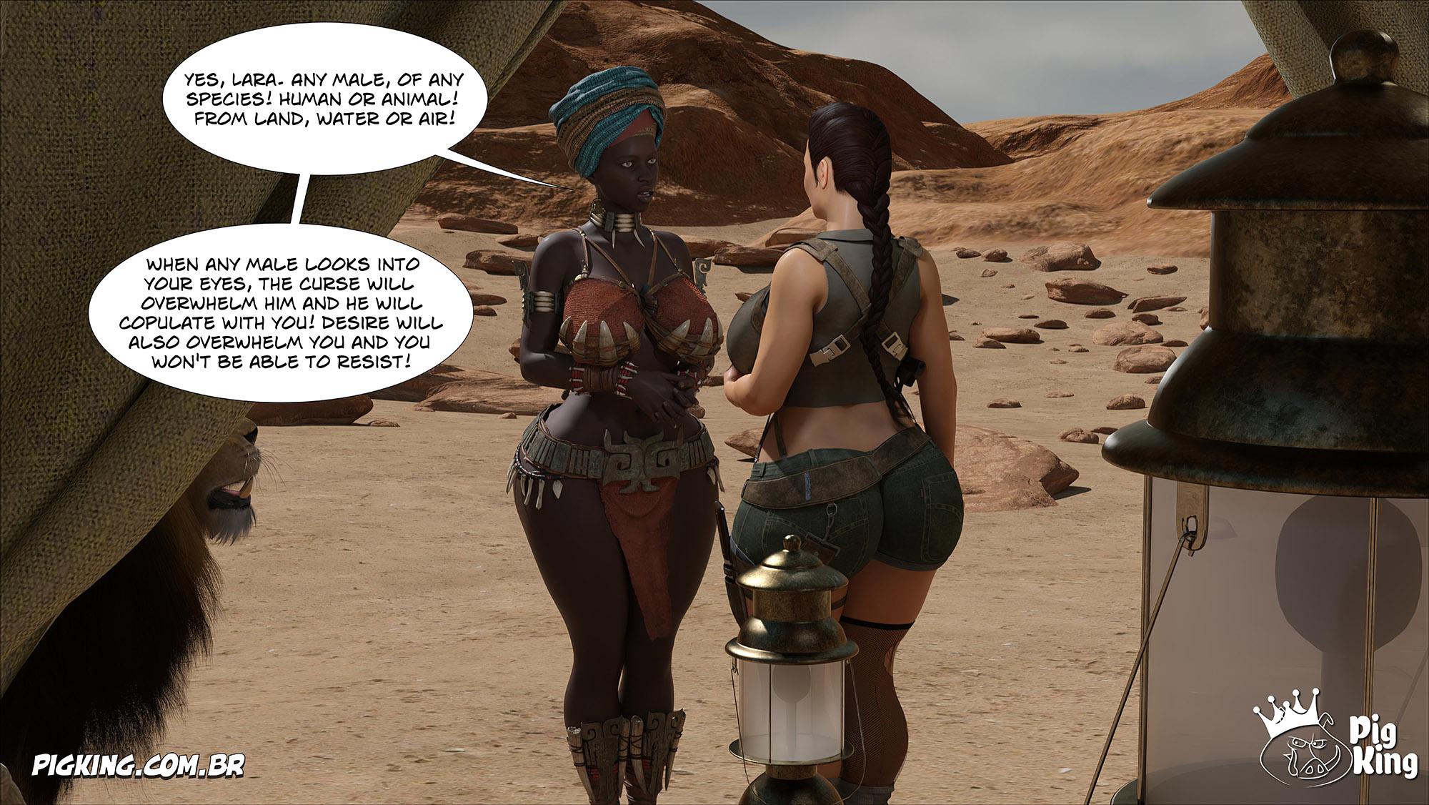 Tomb Raider [PigKing] 8 . Tomb Raider - LQ - Chapter 8 [PigKing] – page 9