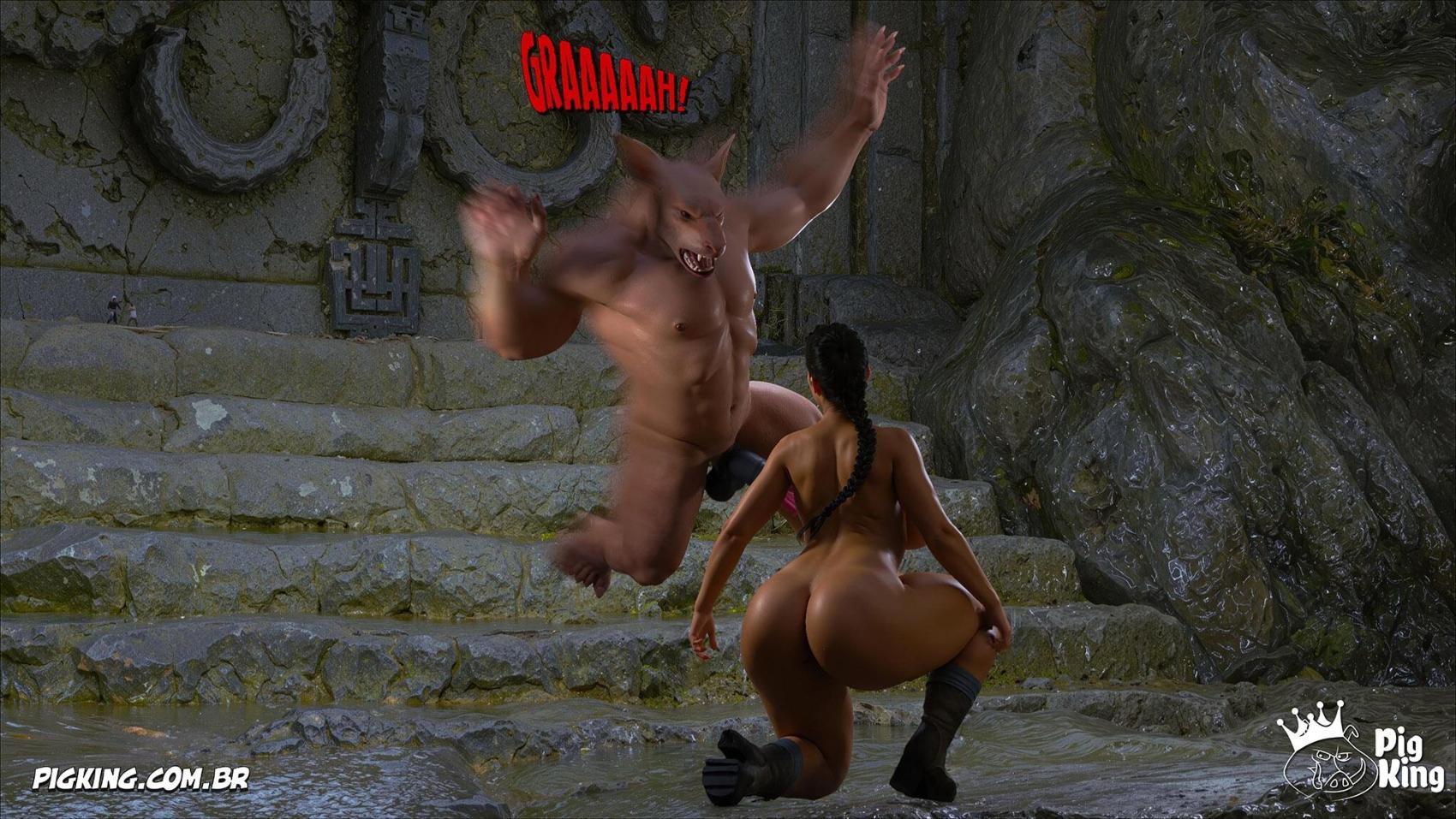 Tomb Raider [PigKing] 10 . Tomb Raider - Chapter 10 [PigKing] – page 62
