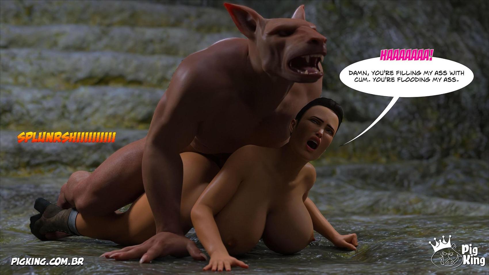 Tomb Raider [PigKing] 10 . Tomb Raider - Chapter 10 [PigKing] – page 97
