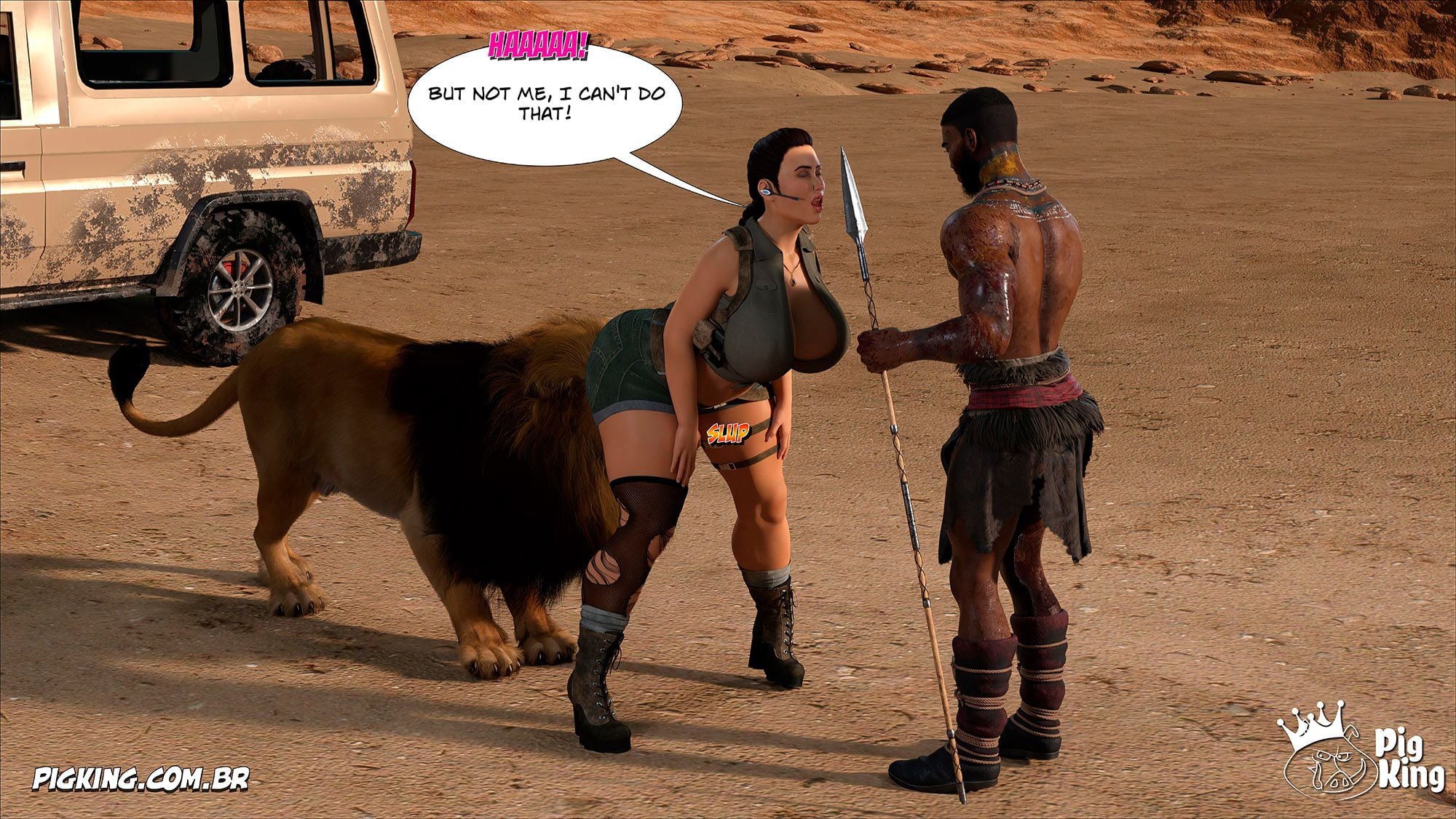 Tomb Raider [PigKing] 1 . Tomb Raider - Chapter 1 [PigKing] – page 104