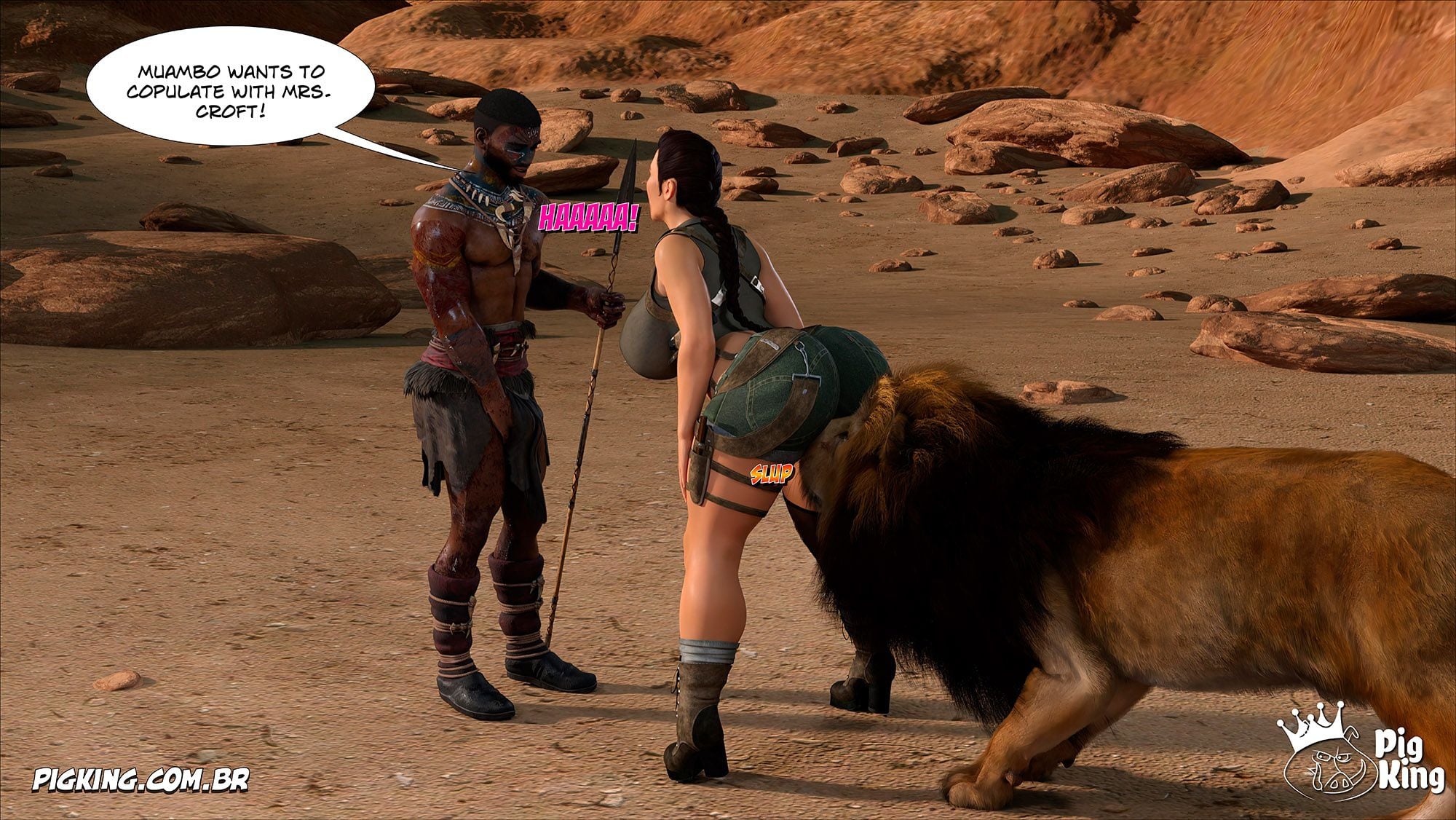 Tomb Raider [PigKing] 1 . Tomb Raider - Chapter 1 [PigKing] – page 106