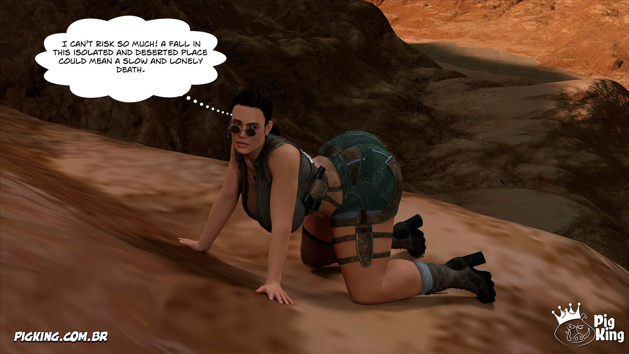 Tomb Raider [PigKing] 1 . Tomb Raider - Chapter 1 [PigKing] – page 13