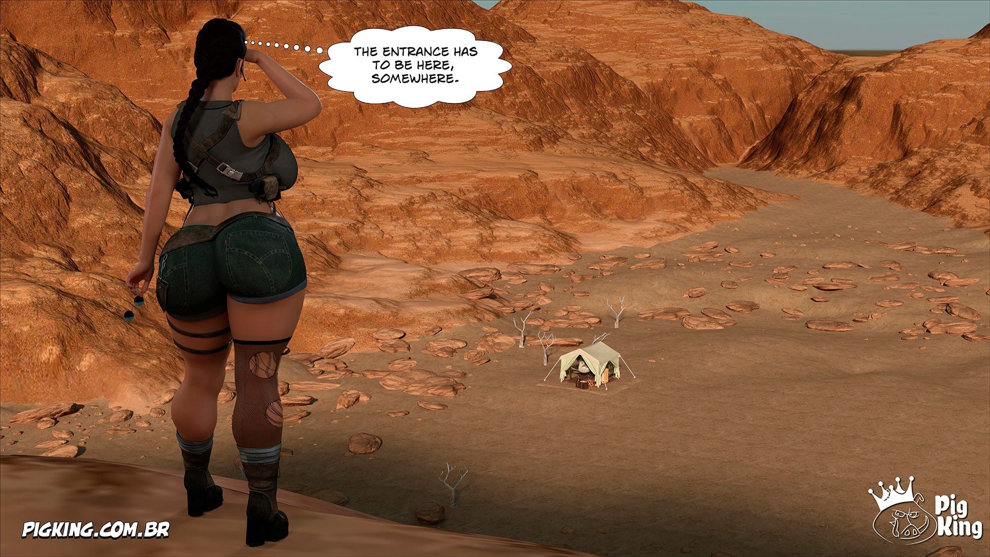 Tomb Raider [PigKing] 1 . Tomb Raider - Chapter 1 [PigKing] – page 20
