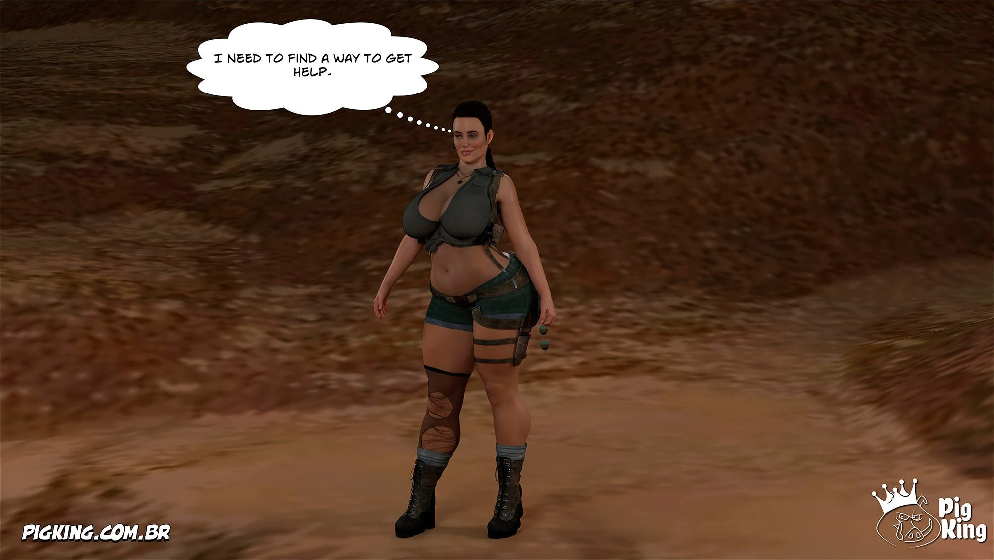 Tomb Raider [PigKing] 1 . Tomb Raider - Chapter 1 [PigKing] – page 22