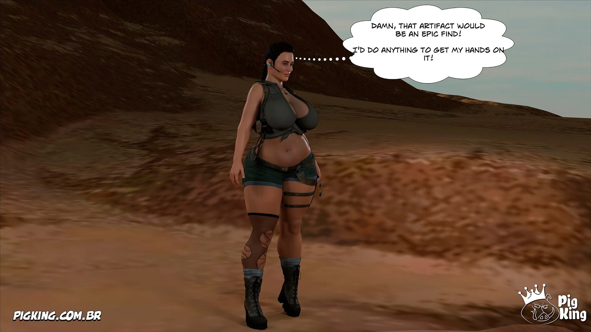 Tomb Raider [PigKing] 1 . Tomb Raider - Chapter 1 [PigKing] – page 26