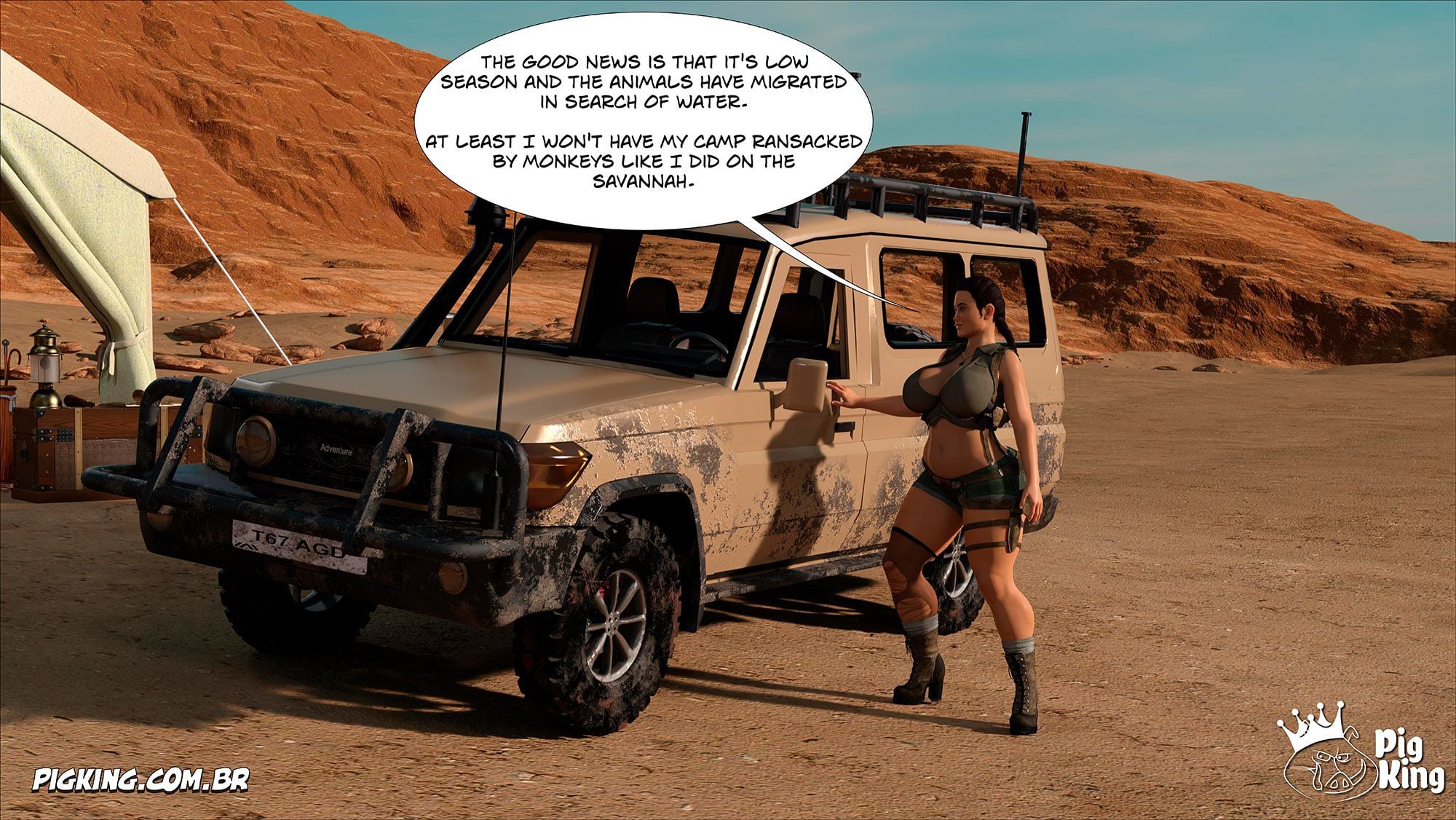 Tomb Raider [PigKing] 1 . Tomb Raider - Chapter 1 [PigKing] – page 39
