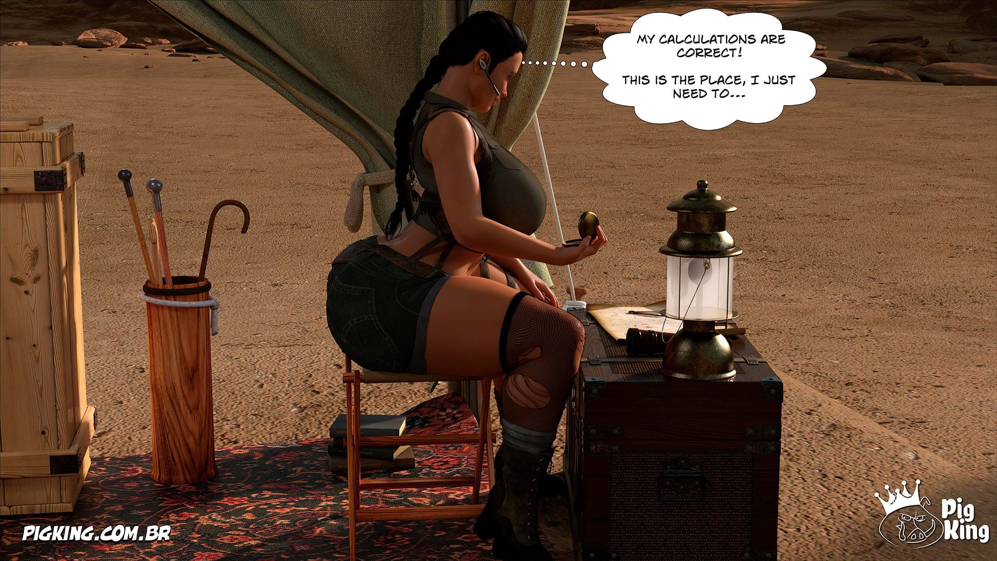 Tomb Raider [PigKing] 1 . Tomb Raider - Chapter 1 [PigKing] – page 45