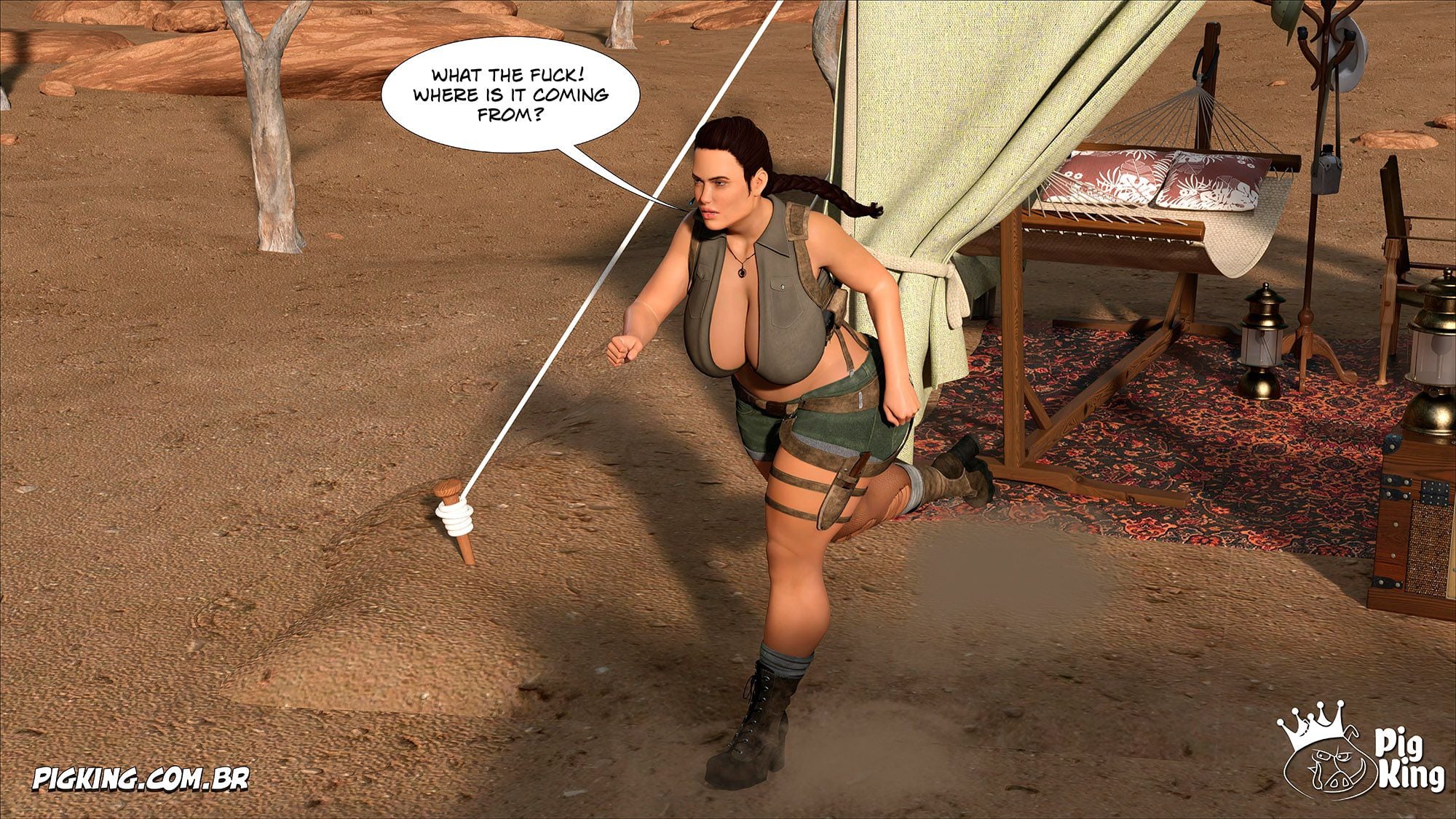 Tomb Raider [PigKing] 1 . Tomb Raider - Chapter 1 [PigKing] – page 49