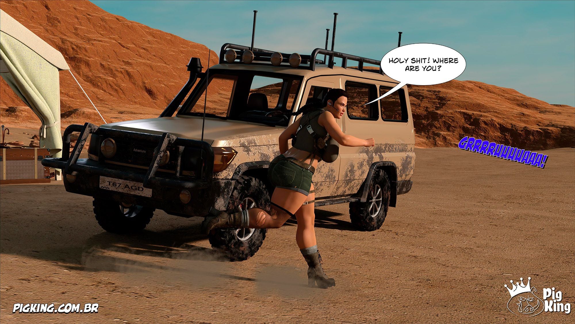 Tomb Raider [PigKing] 1 . Tomb Raider - Chapter 1 [PigKing] – page 51