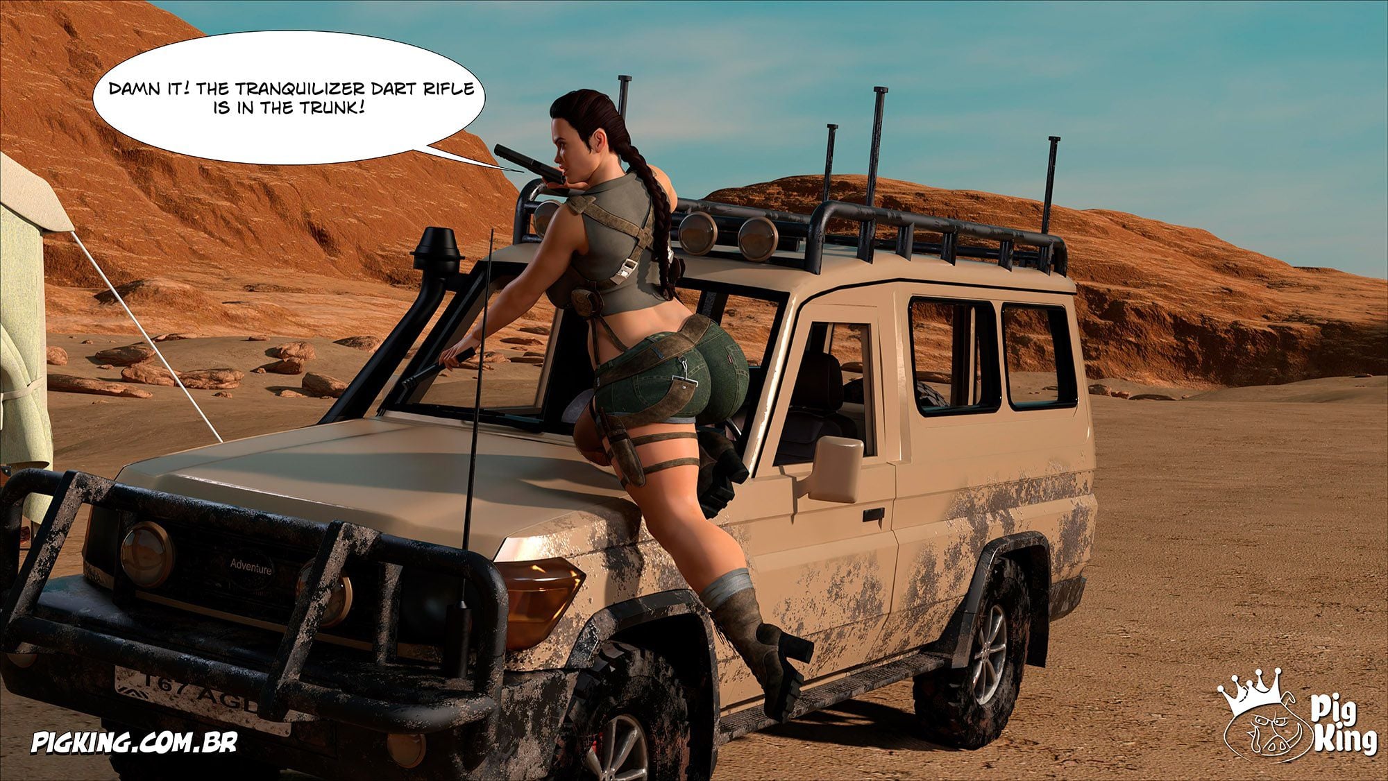 Tomb Raider [PigKing] 1 . Tomb Raider - Chapter 1 [PigKing] – page 54