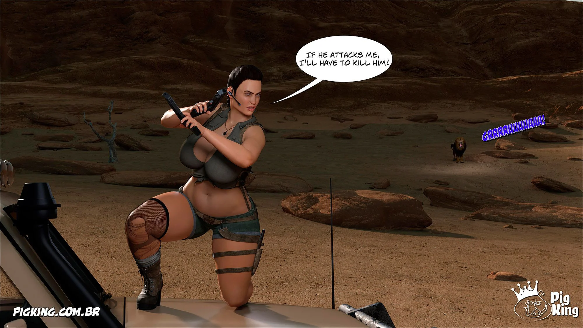 Tomb Raider [PigKing] 1 . Tomb Raider - Chapter 1 [PigKing] – page 55